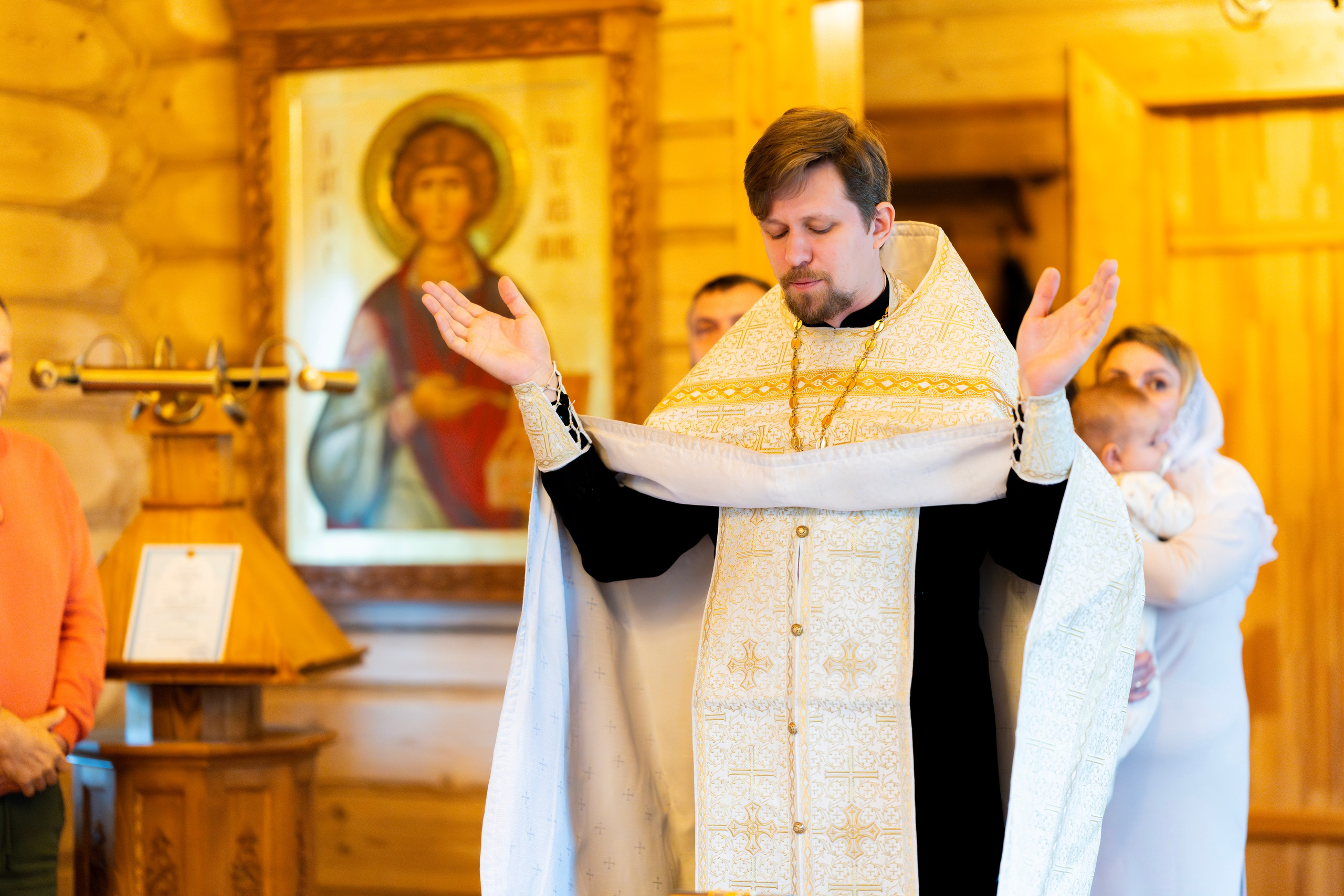 Крещение Ильи. Фотограф Юлия Попова