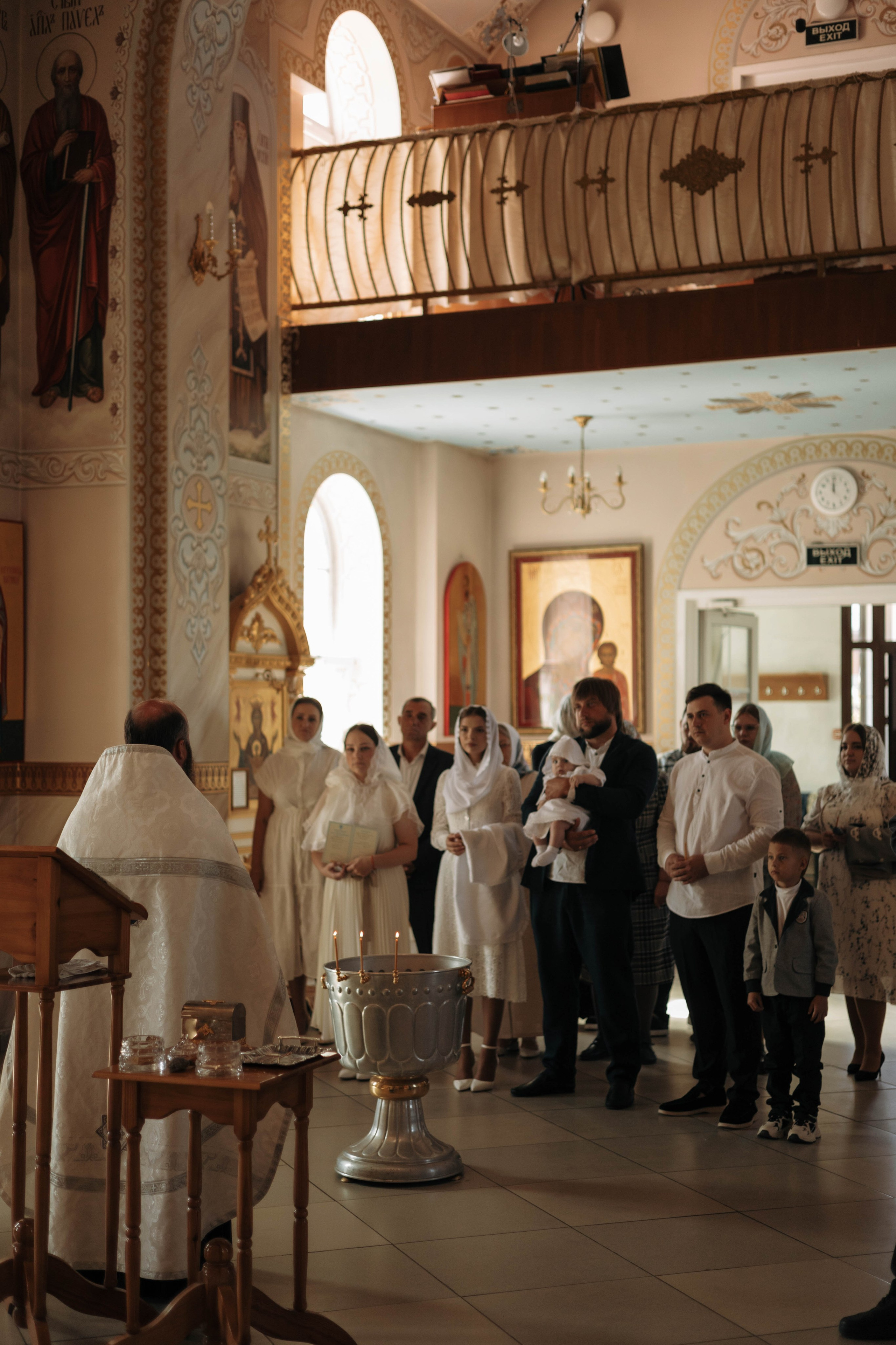 Таинство Крещения Савелия. Фотограф Сальск Катерина