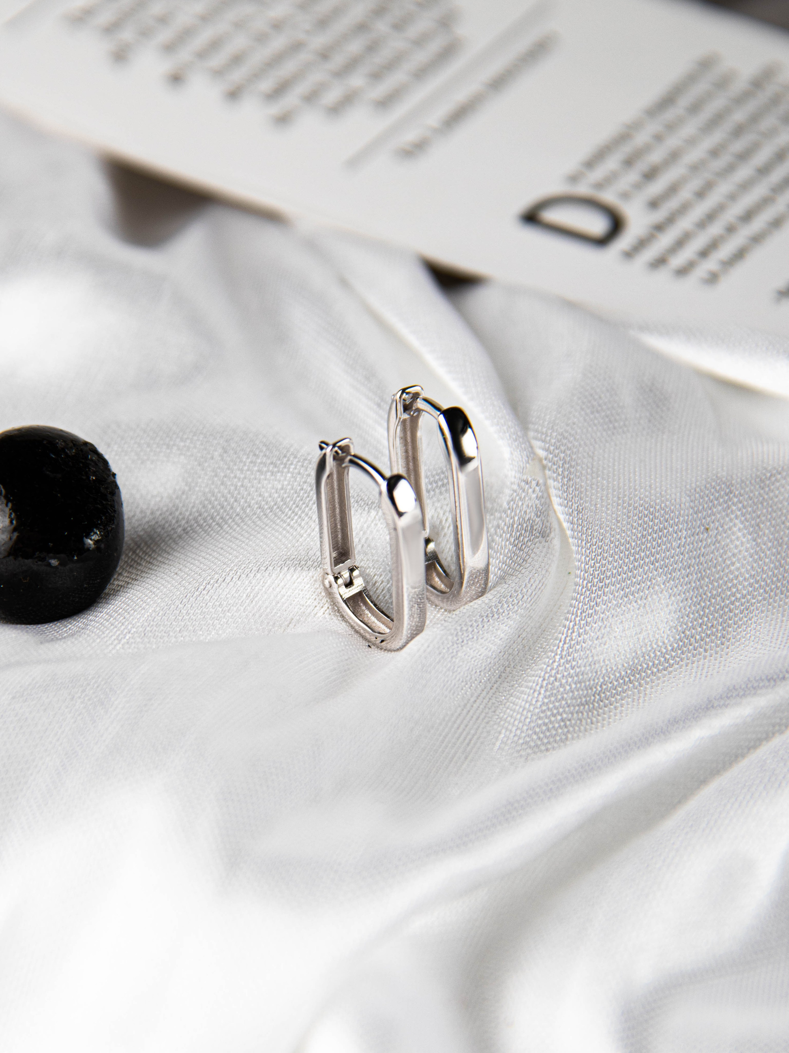 Серьги серебро. «Матрица»