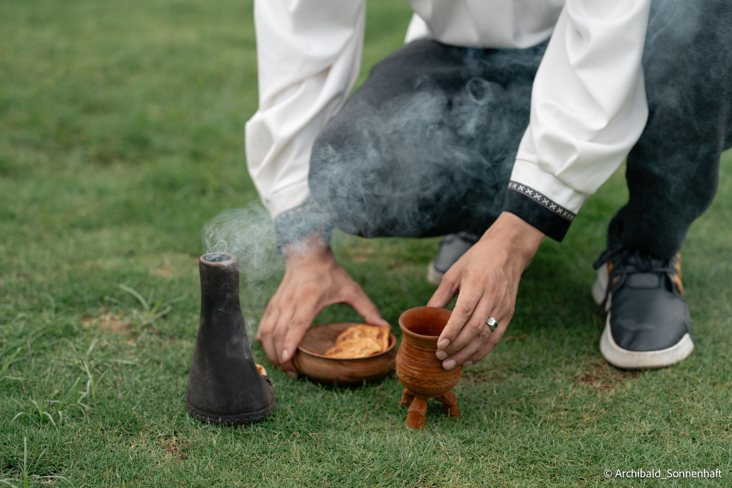 Yakuts festival of rebirth of nature after a hard winter. Photographer in Guangzhou, China. Archibald Sonnenhaft