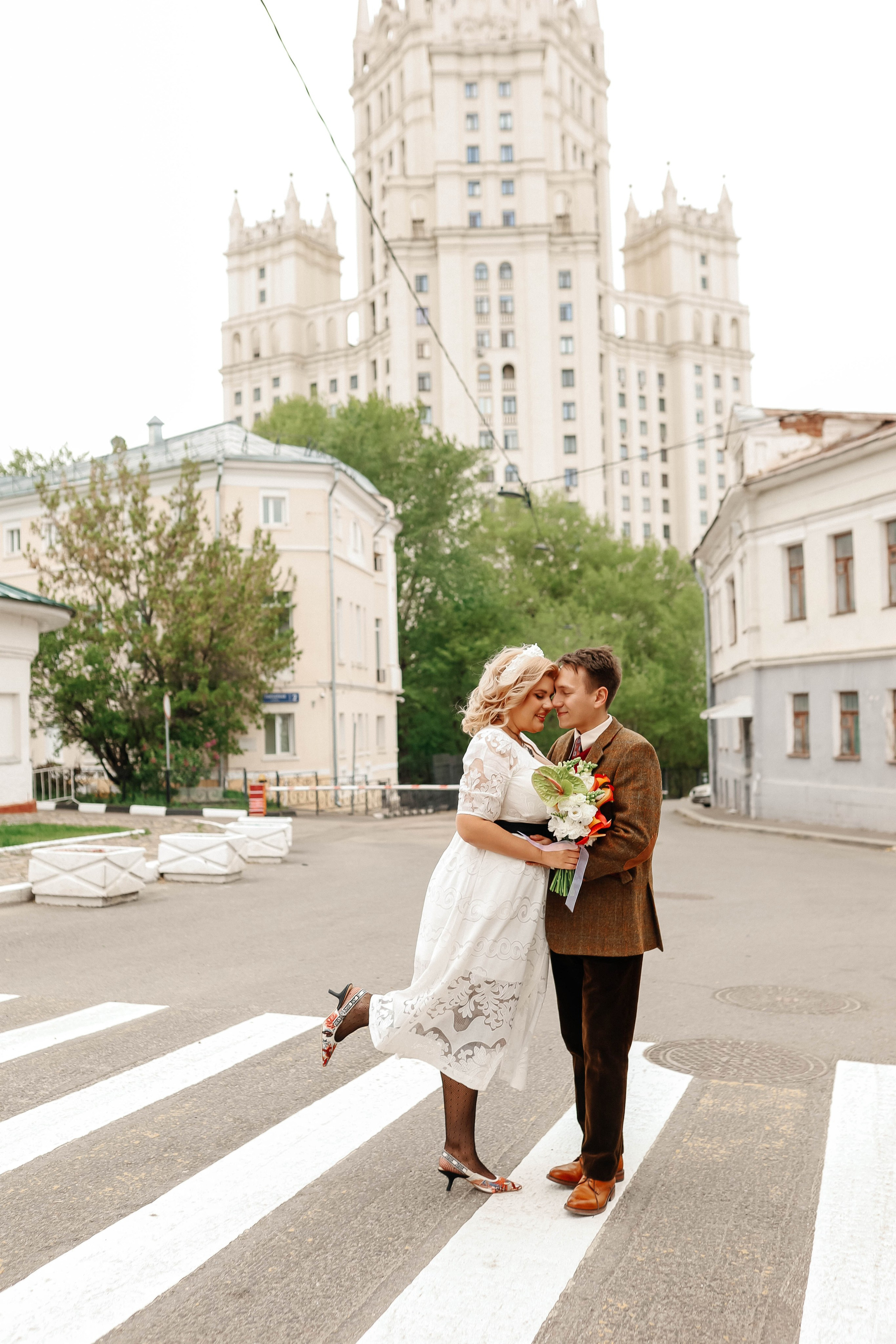 Свадебная фотосессия в стиле ретро. Свадебный и семейный фотограф в Москве