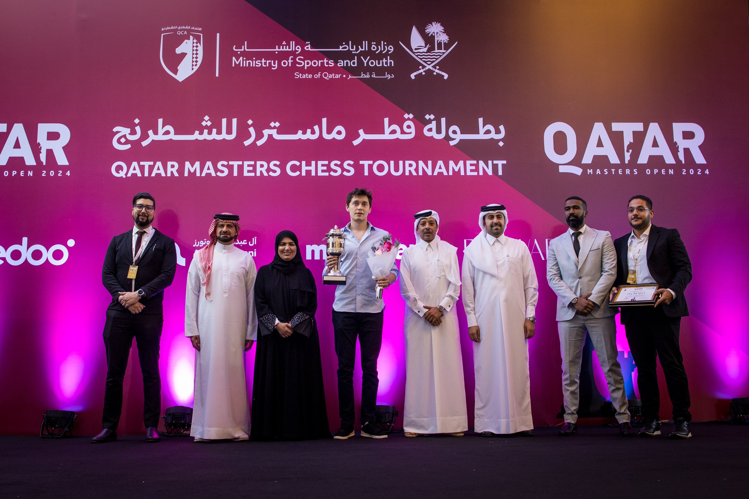 2024.12.12 Qatar Masters Open 2024 — Closing Ceremony. Фотограф Анна Штурман (репортажная съёмка любых событий и мероприятий) Anna Shtourman photographer