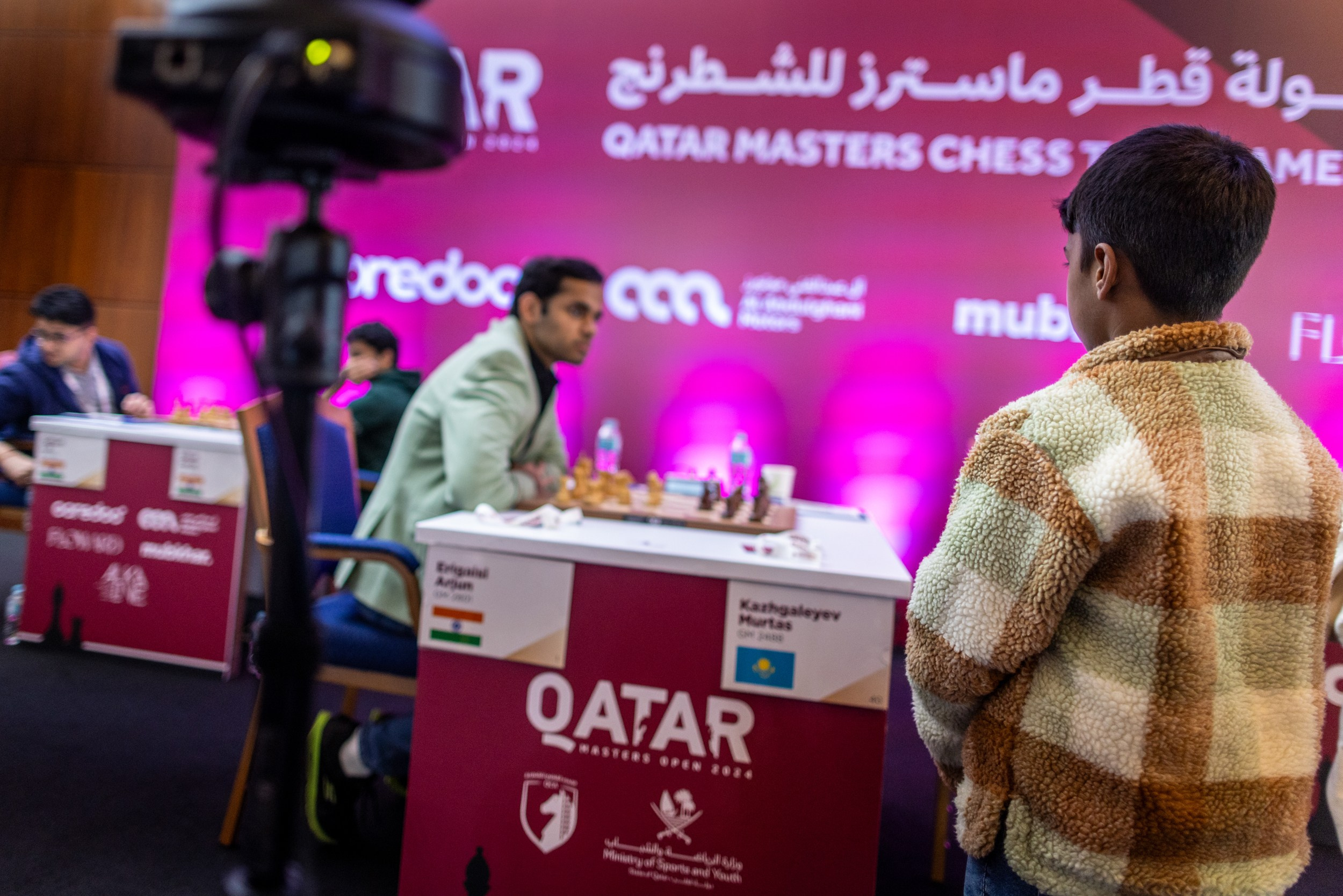 2024.12.04 Qatar Masters Open 2024 — Round2. Фотограф Анна Штурман (репортажная съёмка любых событий и мероприятий) Anna Shtourman photographer