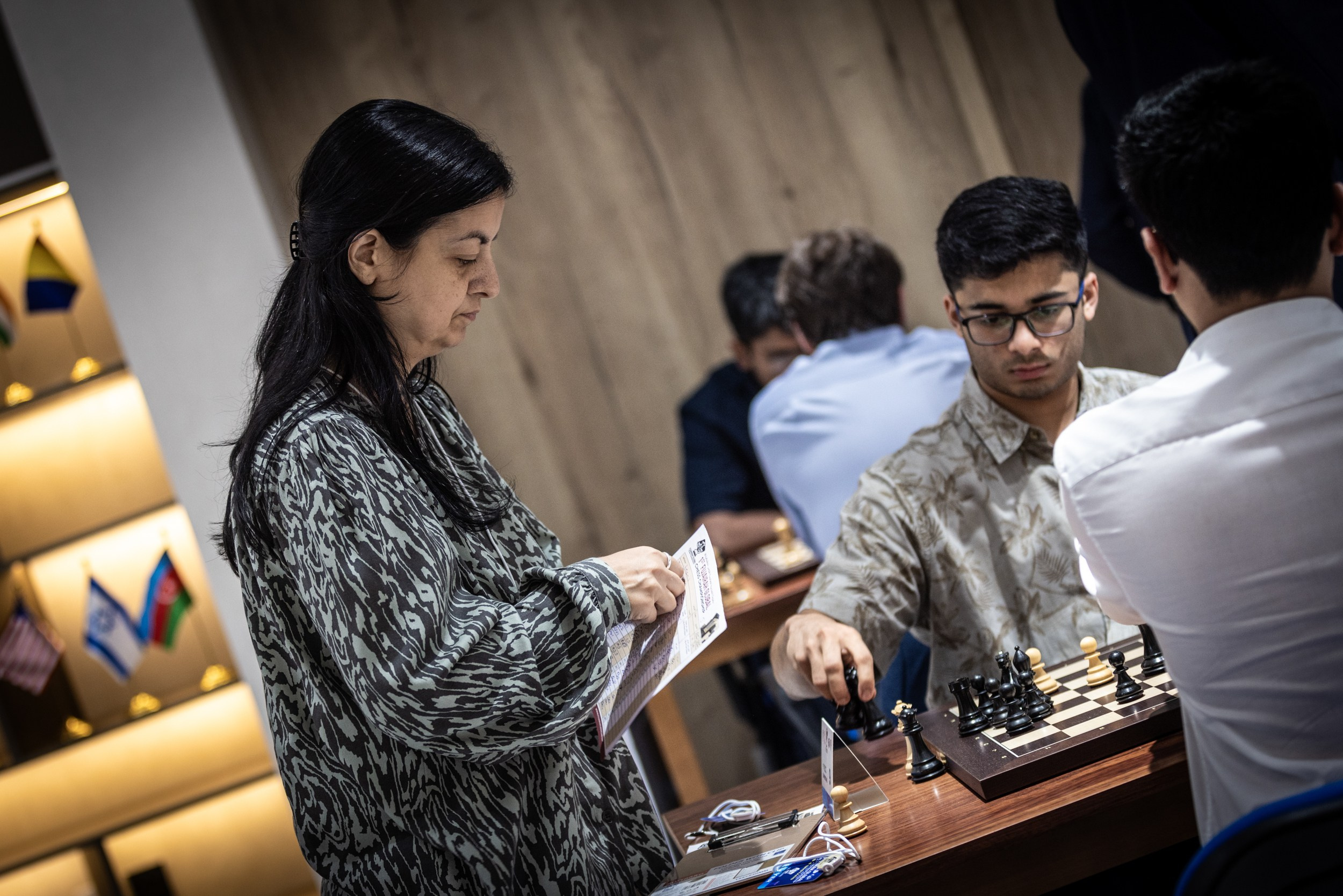 2025.08.27 1st. FUJAIRAH GLOBAL Chess Championship — Round4. Фотограф Анна Штурман (репортажная съёмка любых событий и мероприятий) Anna Shtourman photographer