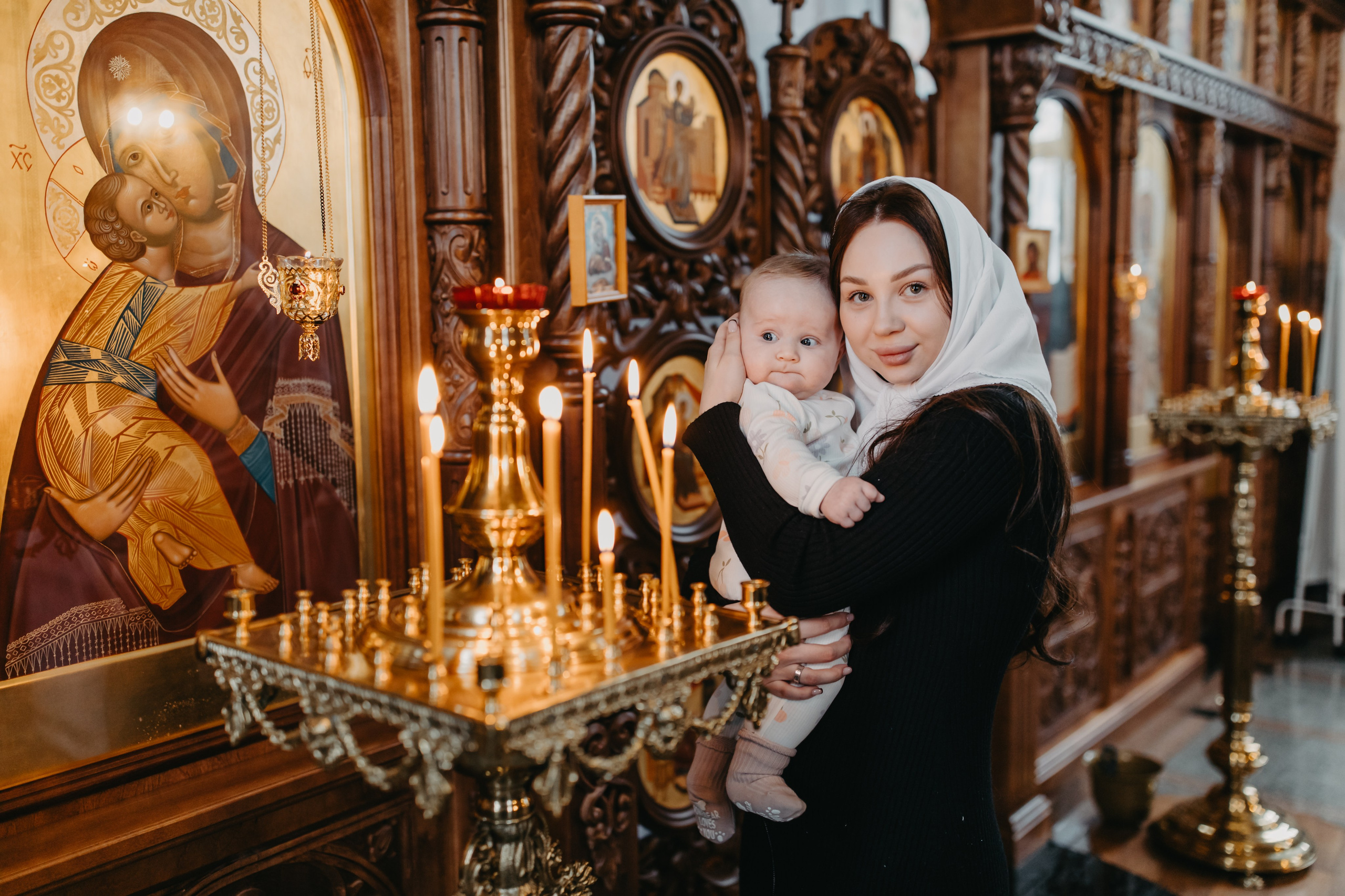 Крещение Мирославы. Свадебный фотограф в Сургуте Александр Кильдияров