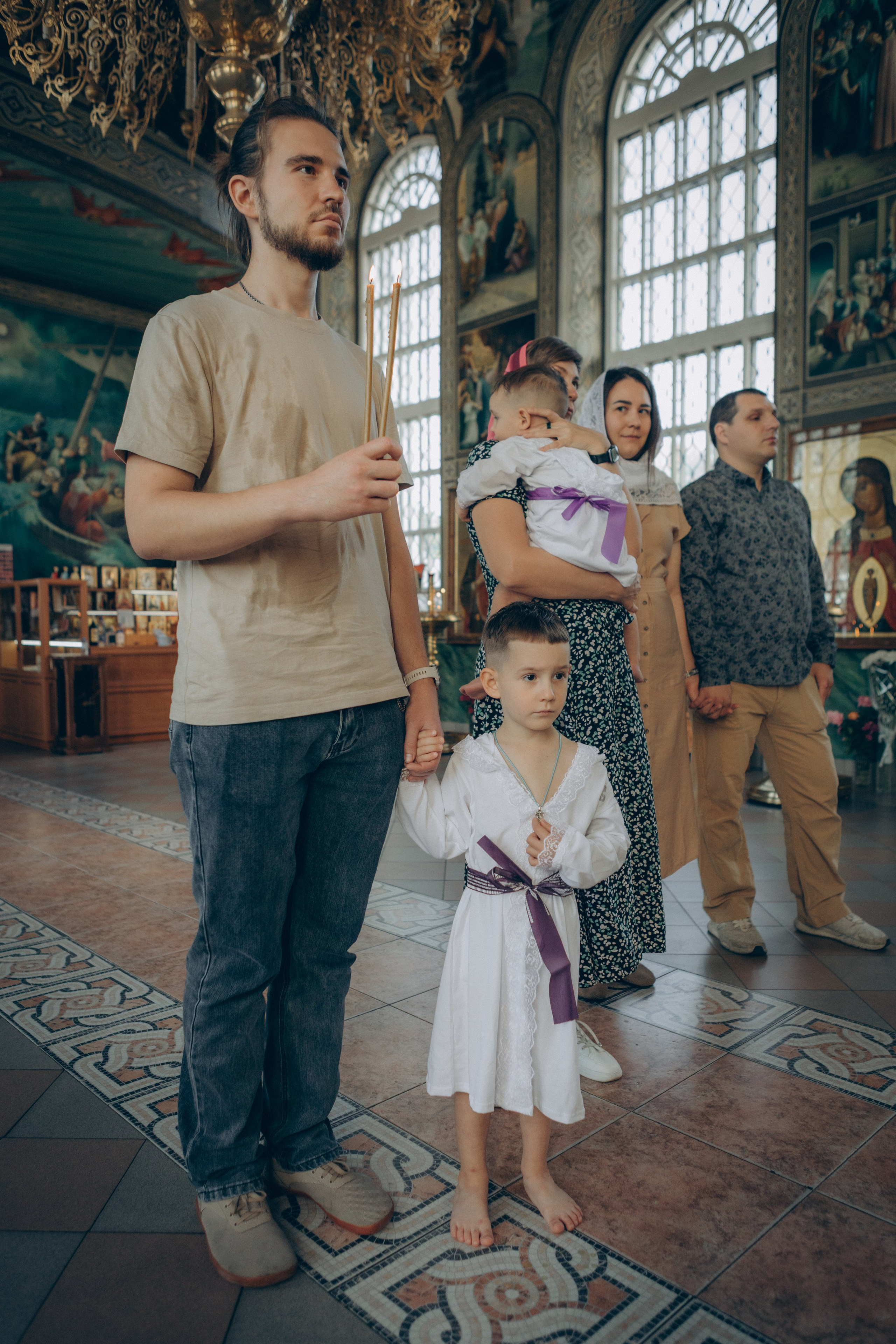 Крещение Николая и Даниила. Семейный фотограф и фотограф на роды в Ростове-на-Дону Мухина Виктория
