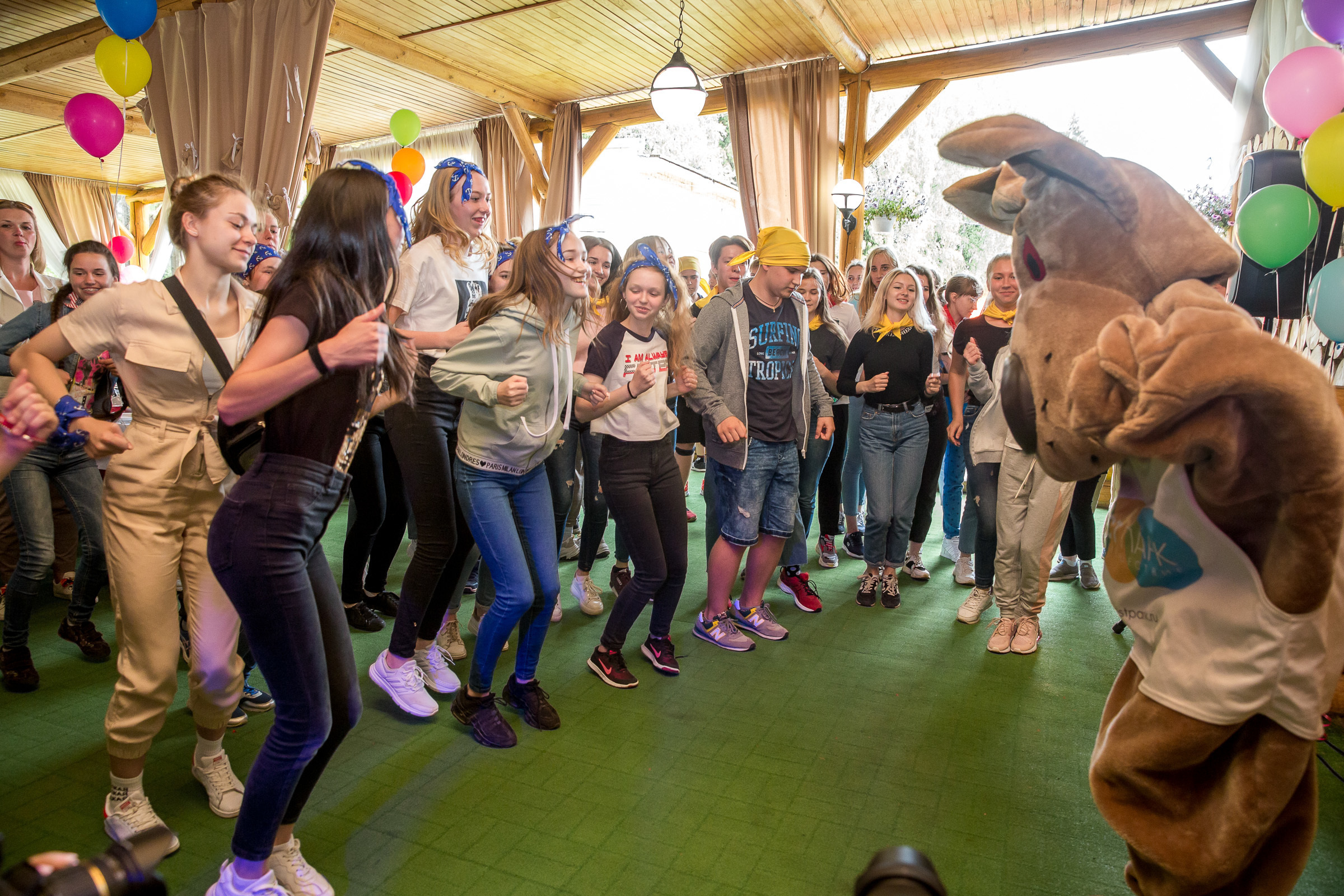 выпускной на свежем воздухе