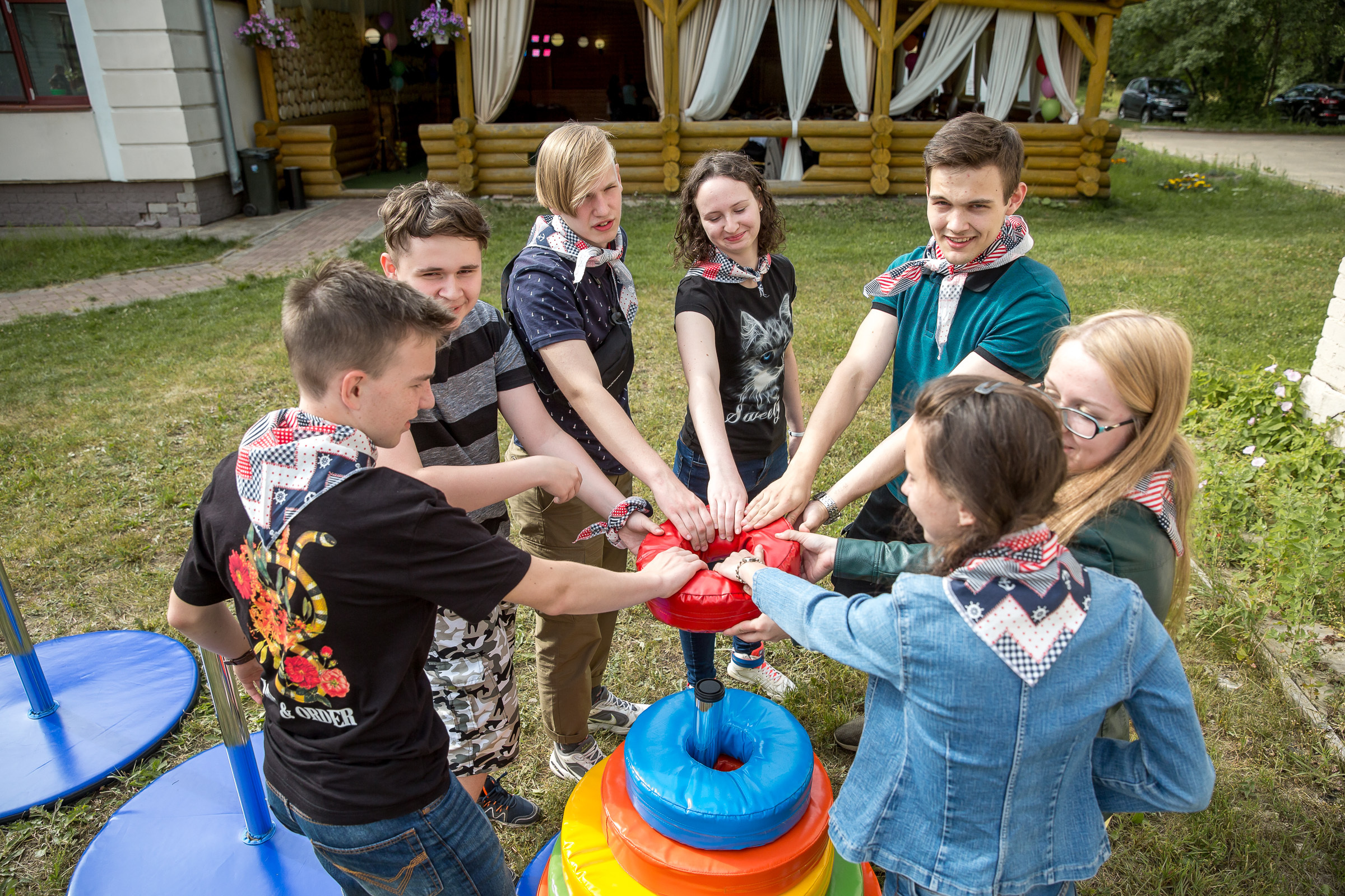 активный выпускной