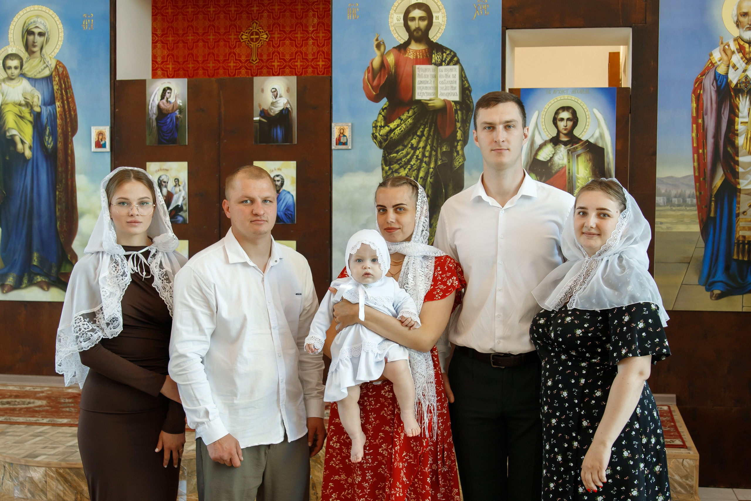 Таинство крещения Варвары. Свадебный фотограф Краснодар Марина Зверева