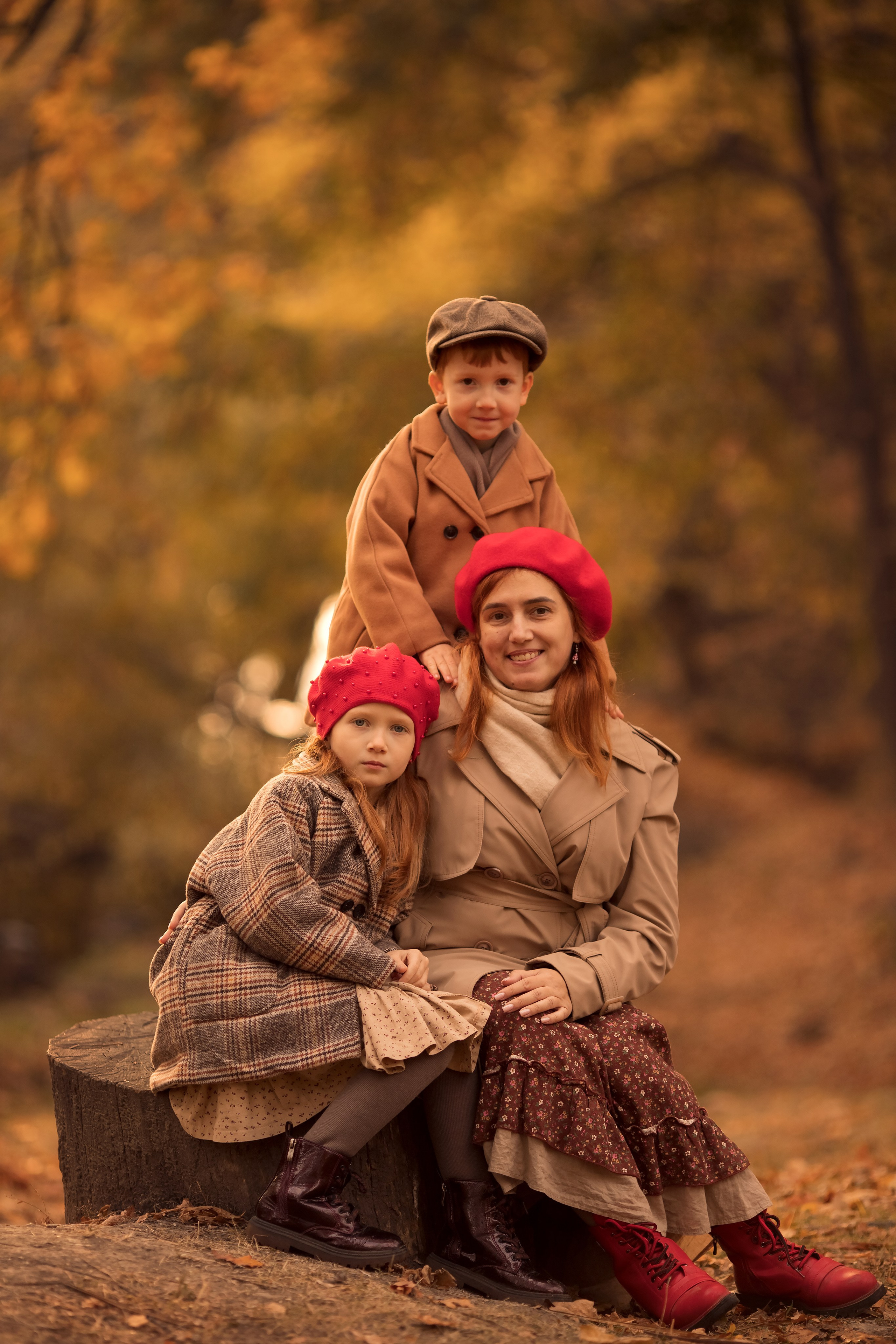 Яркая прогулка. Семейный и детский фотограф в Саратове Полина Коткина