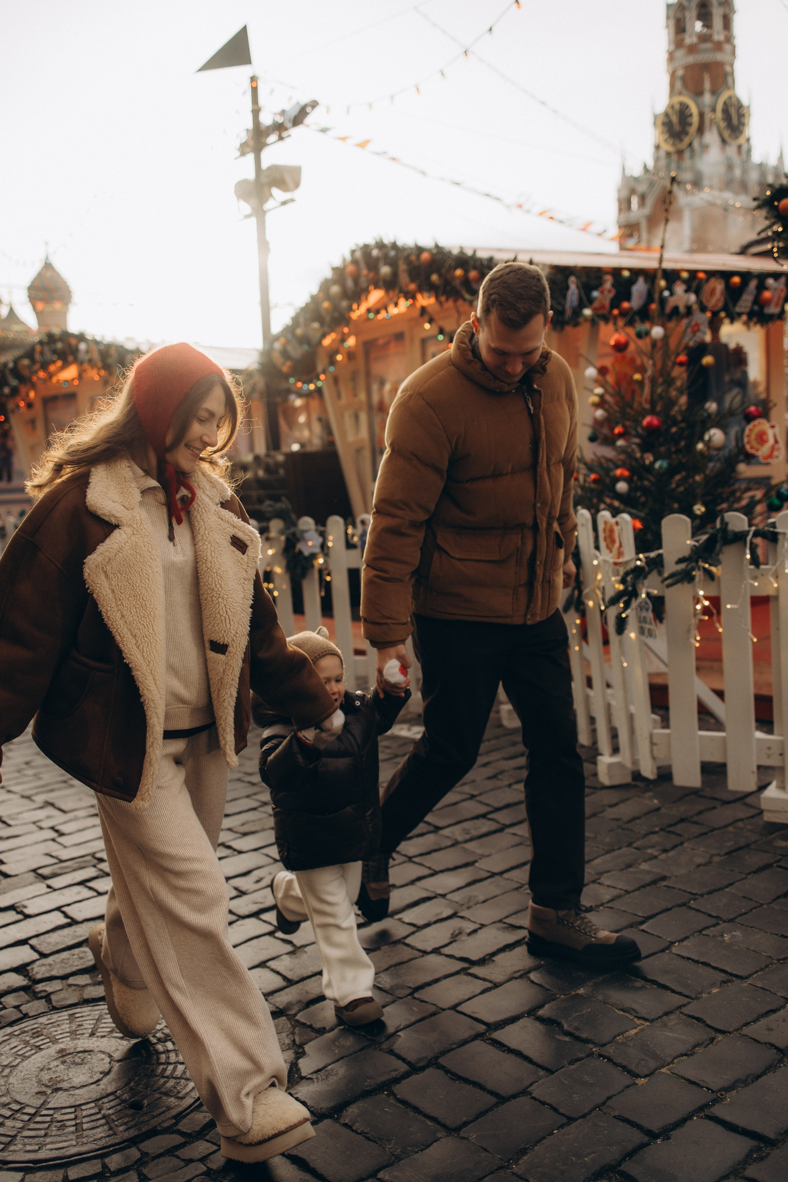 Новый год на ярмарке. Семейный фотограф Москва Наталия Осьмакова