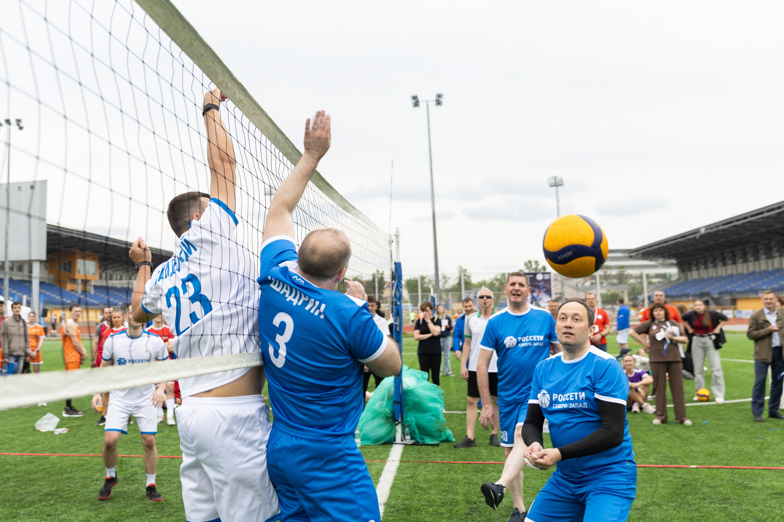 Летняя спартакиада «Росссети». Снимаю съемки