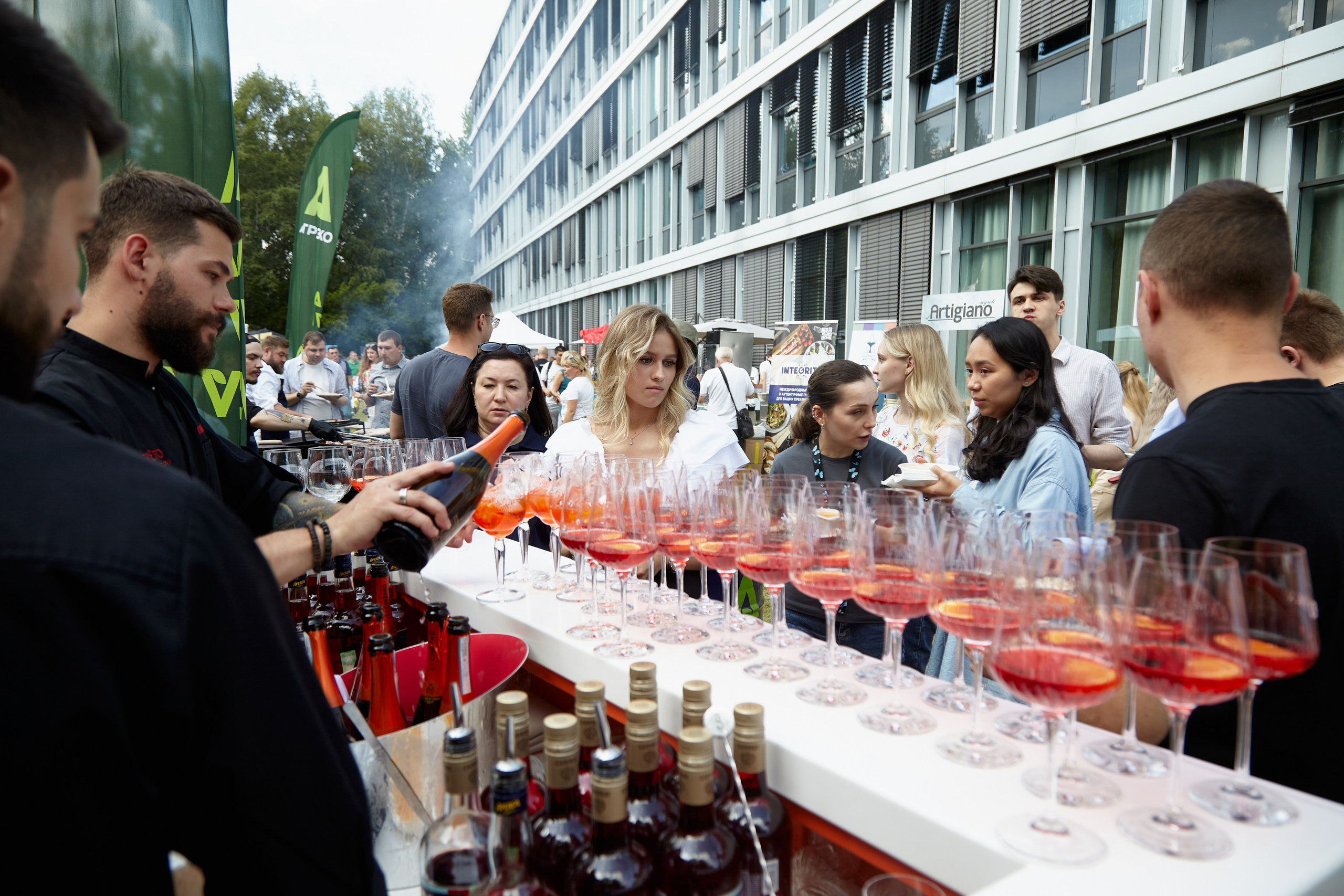 Летняя встреча компании. Свадебный фотограф Москва и Московская область Борисов Сергей