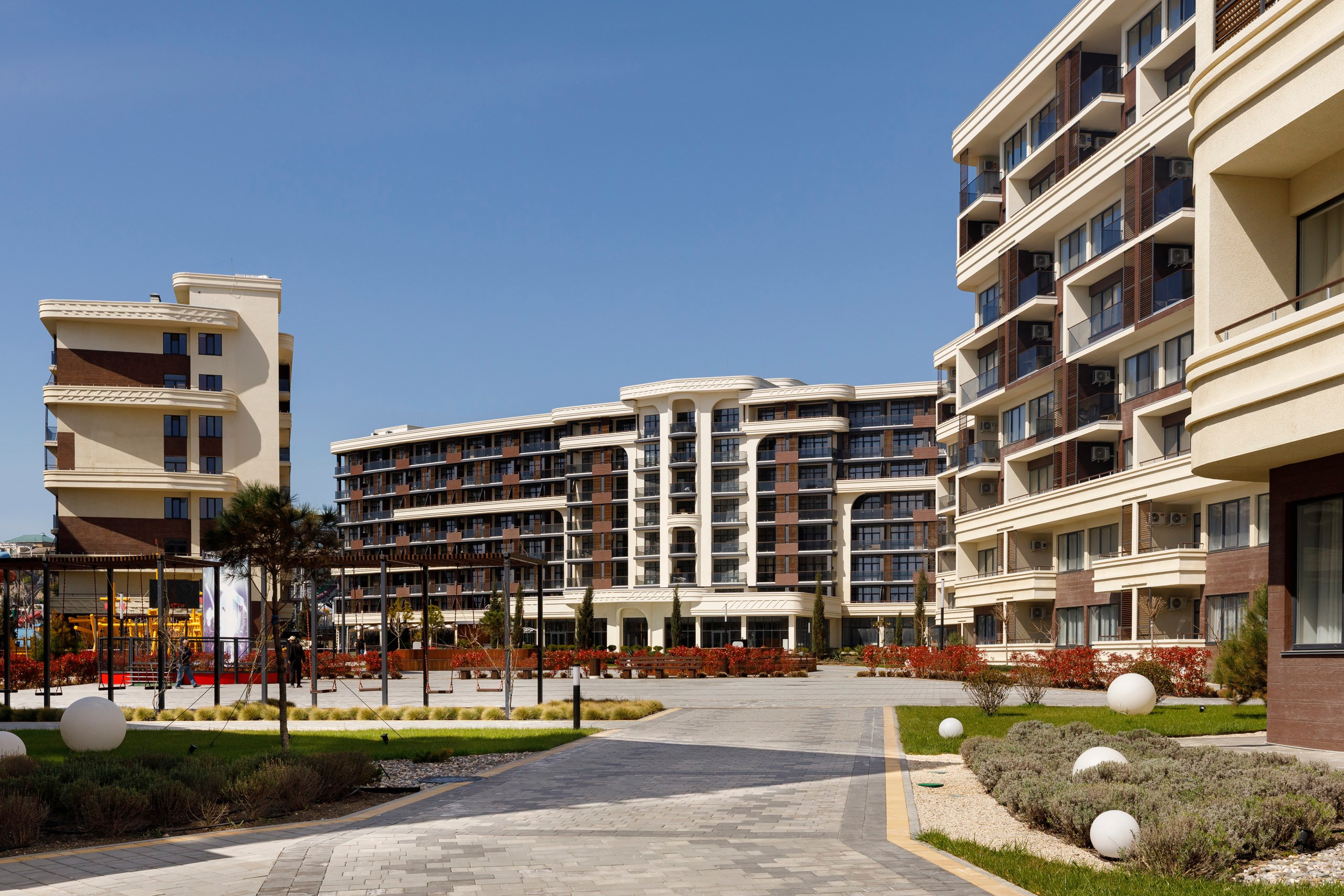 Судак. Апартаменты для суточной аренды. Atlas Apart-Hotel & SPA. Интерьерный фотограф Симонян Сергей в Крыму
