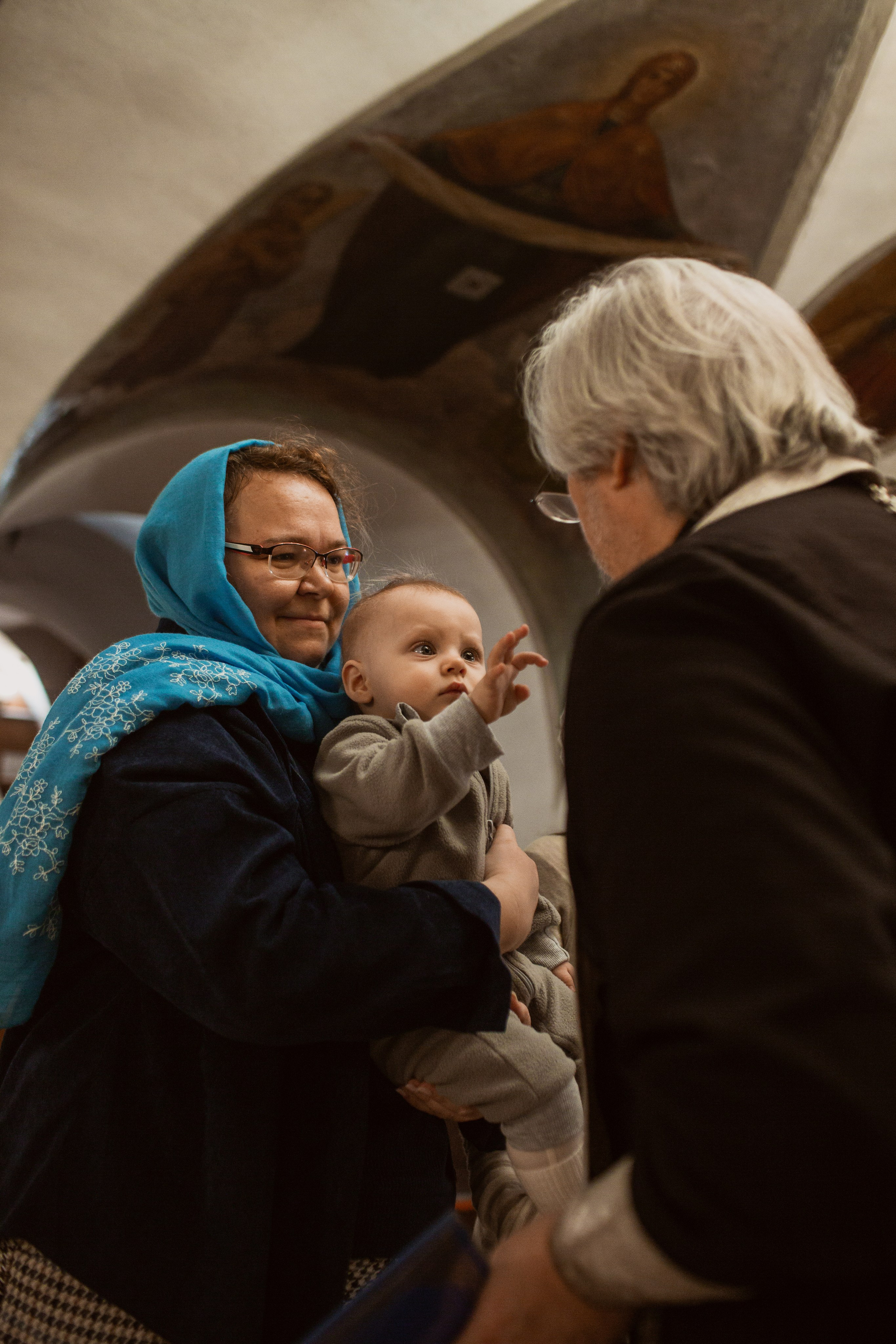 Крещение Андрея. Свадебный и Семейный фотограф в Москве Александра Вайпер