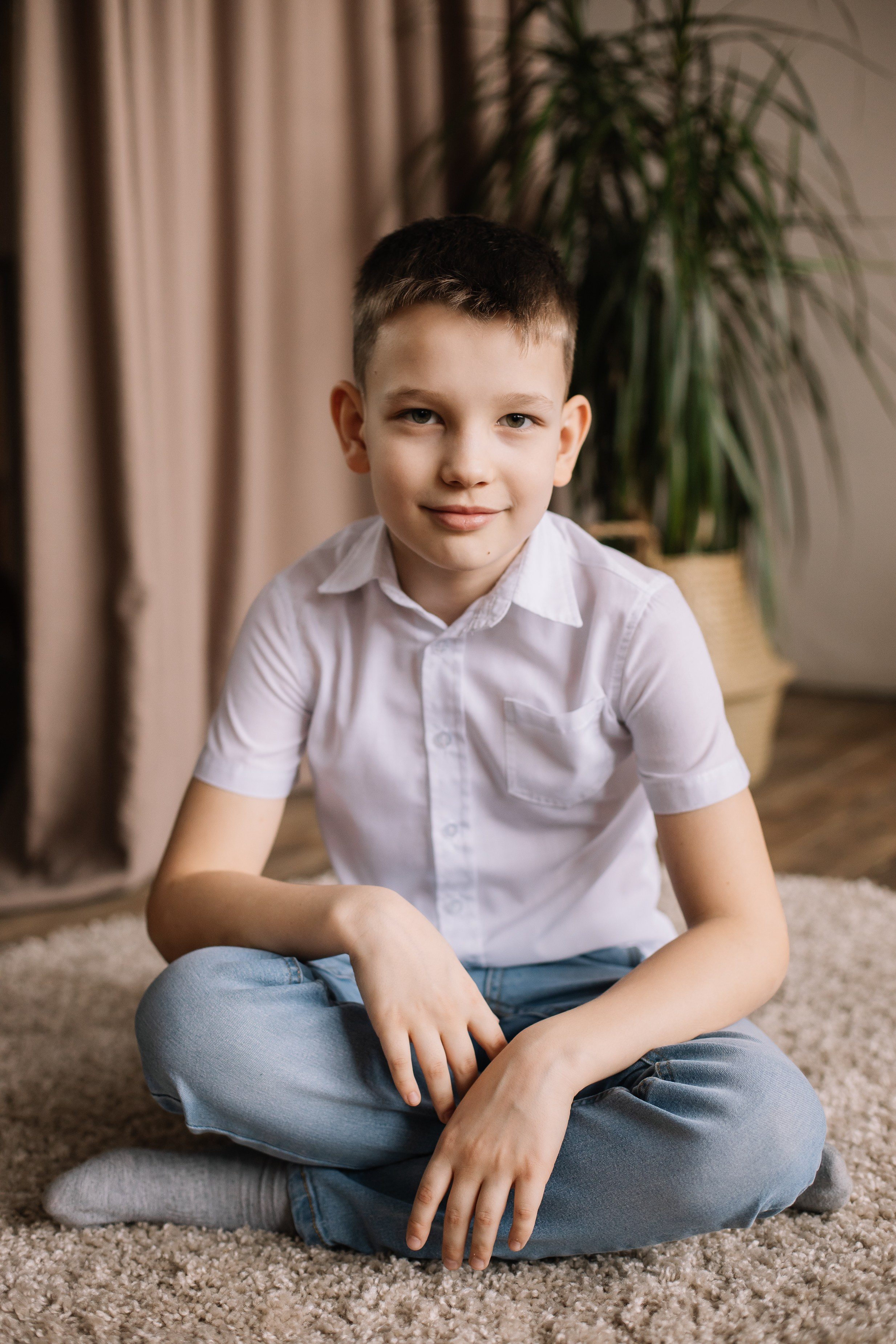 Наталья с большой семьей. Семейный фотограф Трусова Евгения в Екатеринбурге