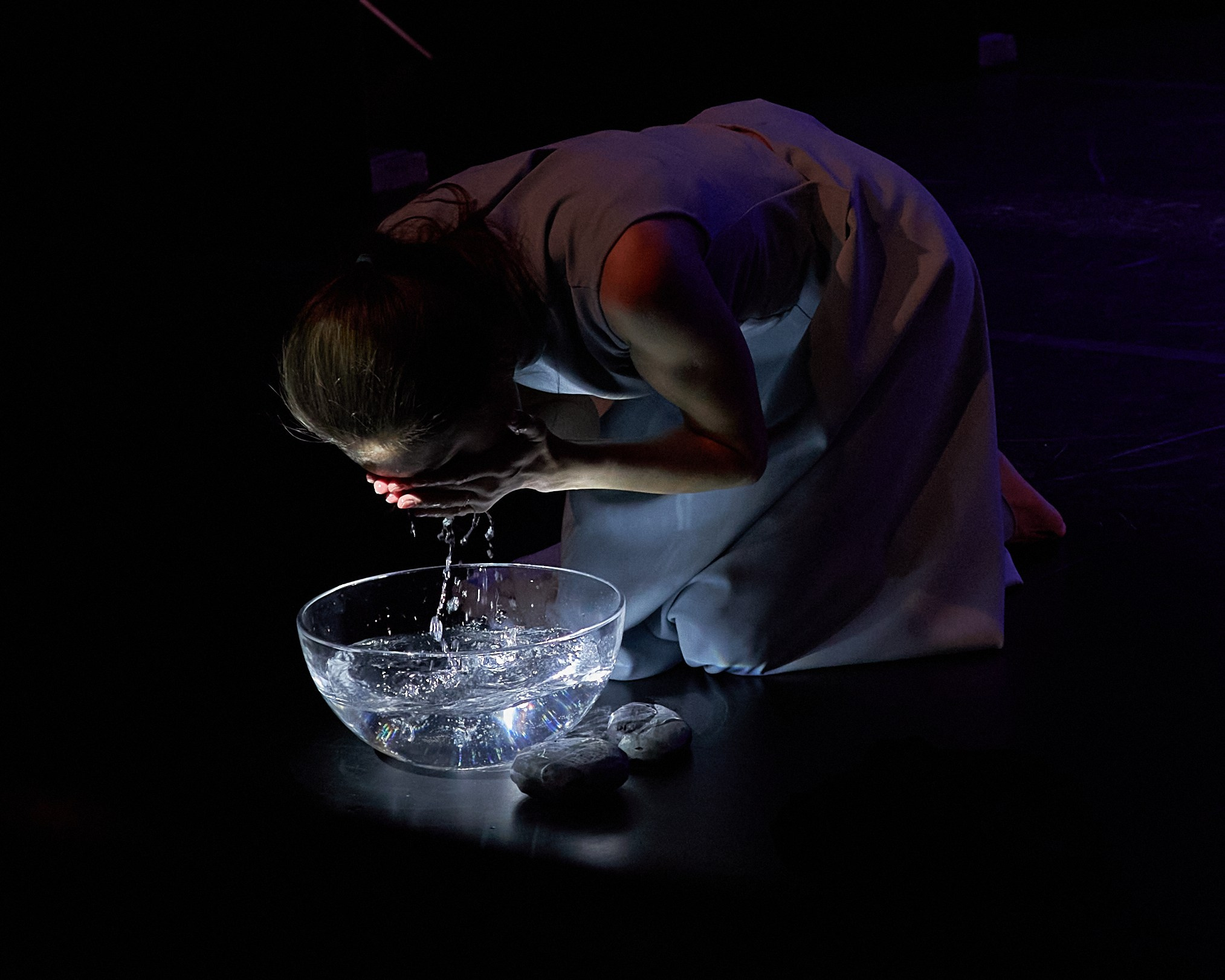 Спектакль «Демон». Художник по свету Максим Сергачев