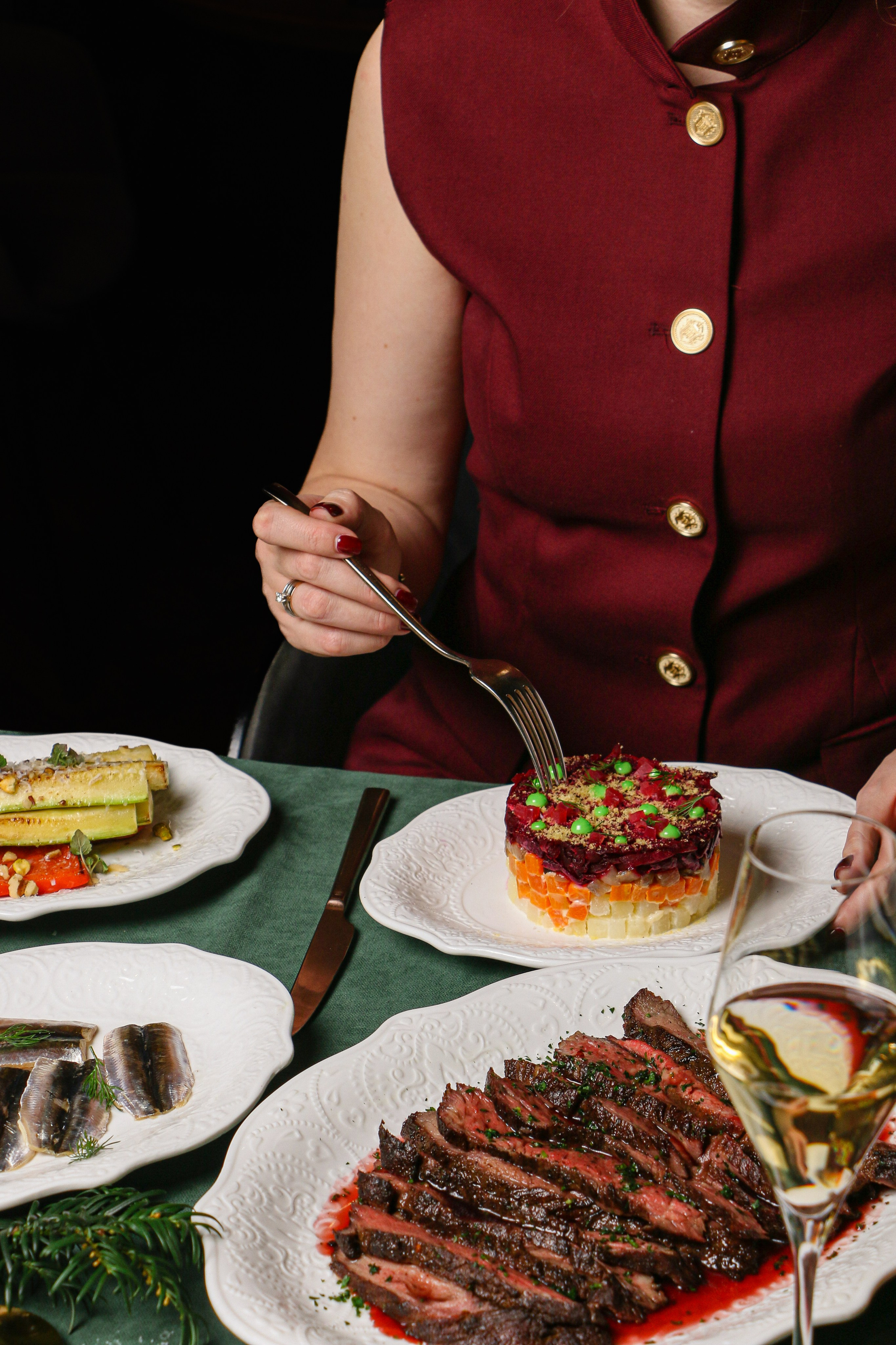 Новый год в ресторане SEASONS. Контент-фотограф Калининград АНАСТАСИЯ ТКАЧЕВА