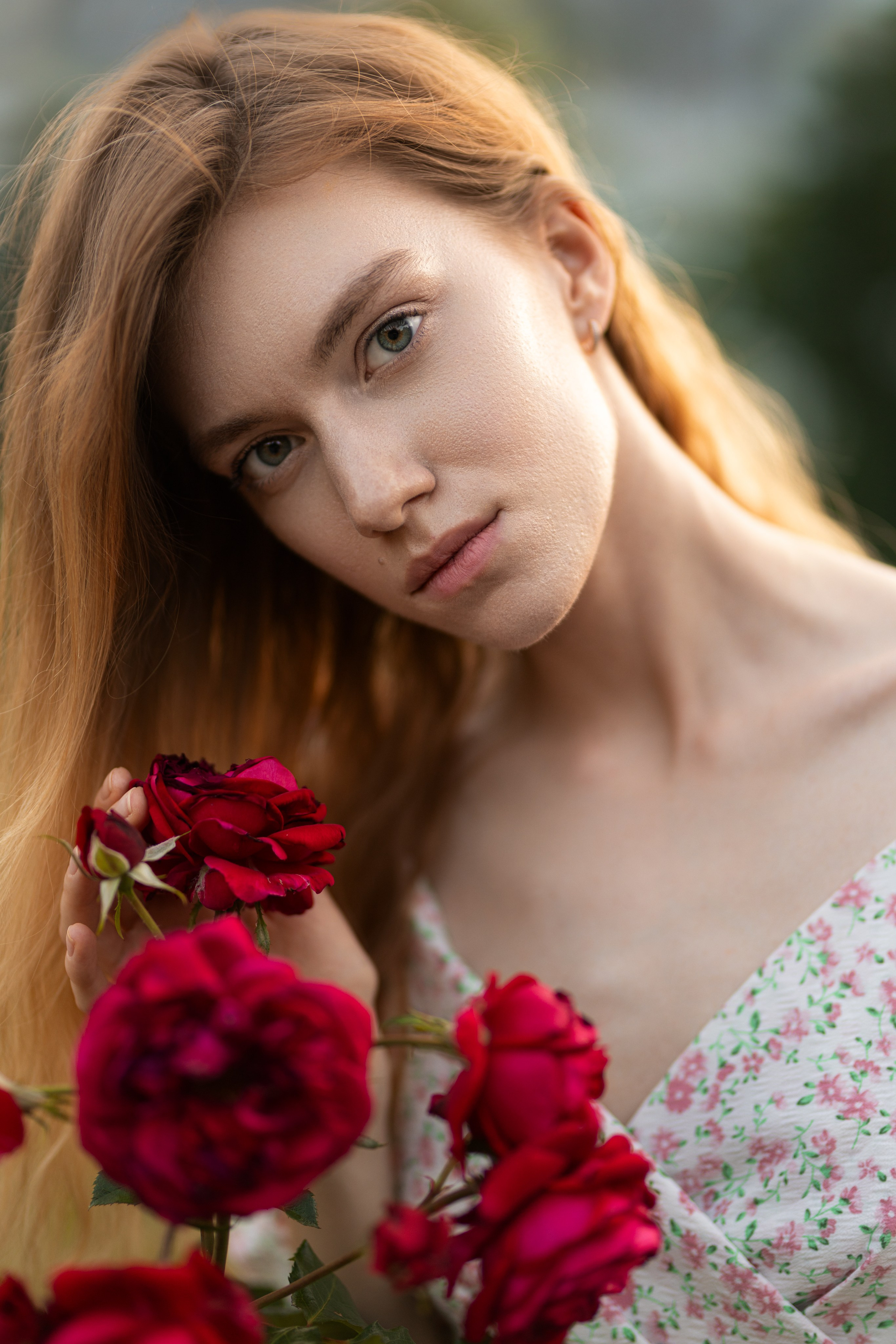 Фотосет с Дарьей в ботаническом саду в формате для «себя». Дмитрий Шульгин, портретный фотограф в Воронеже