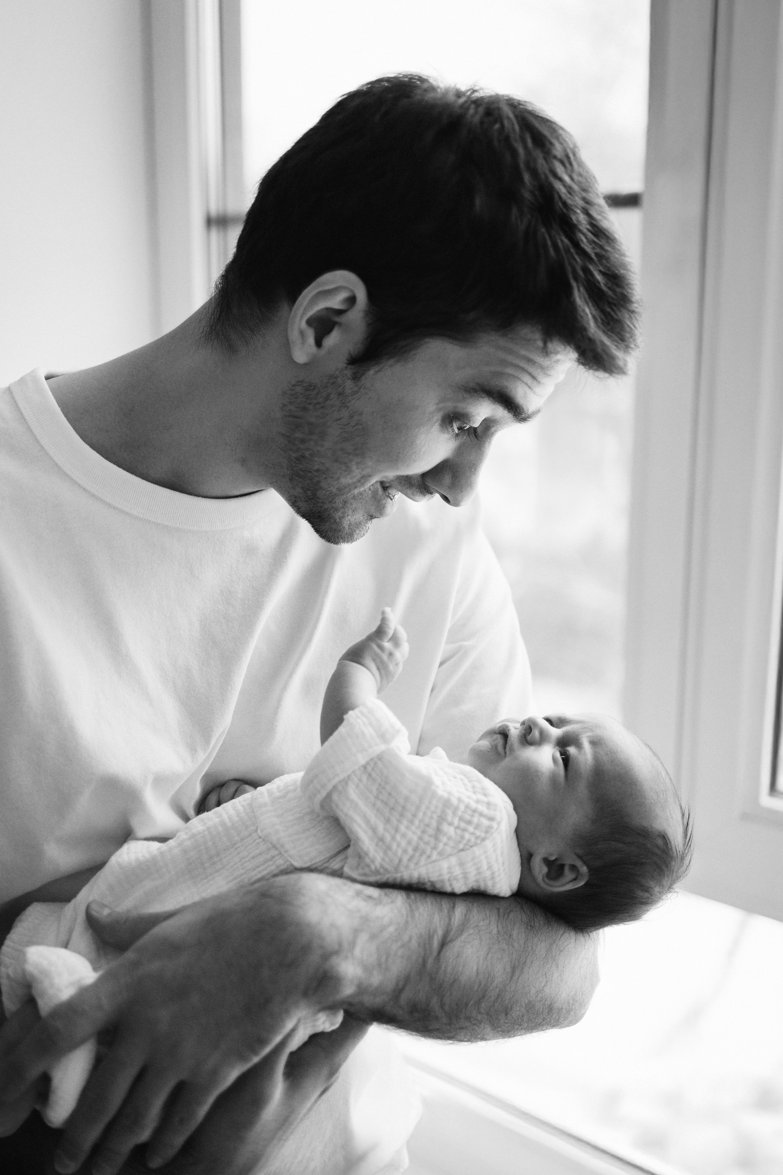 Диана, Рустам, Дамир, домашняя newborn. Семейный фотограф в Москве Марина Петра