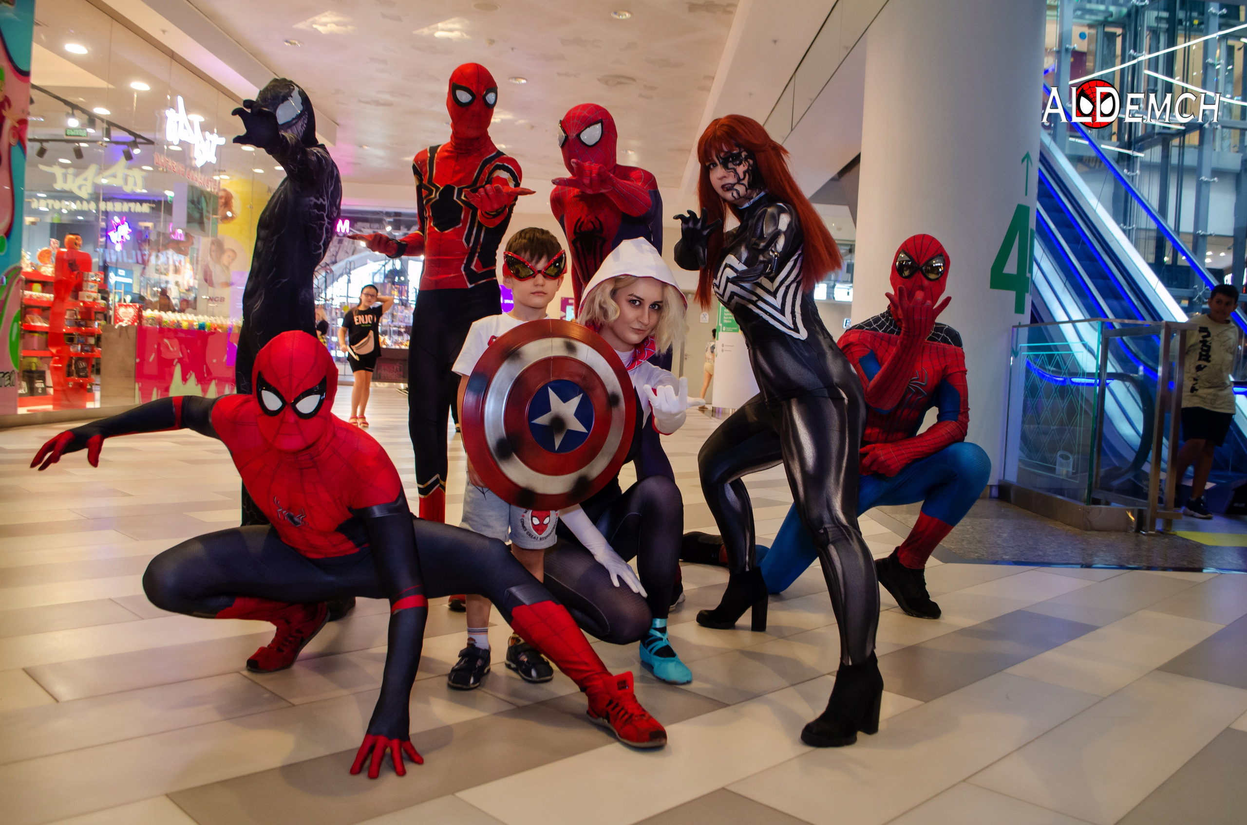 Фотосессия на Дне рождения Человека-Паука в Москве