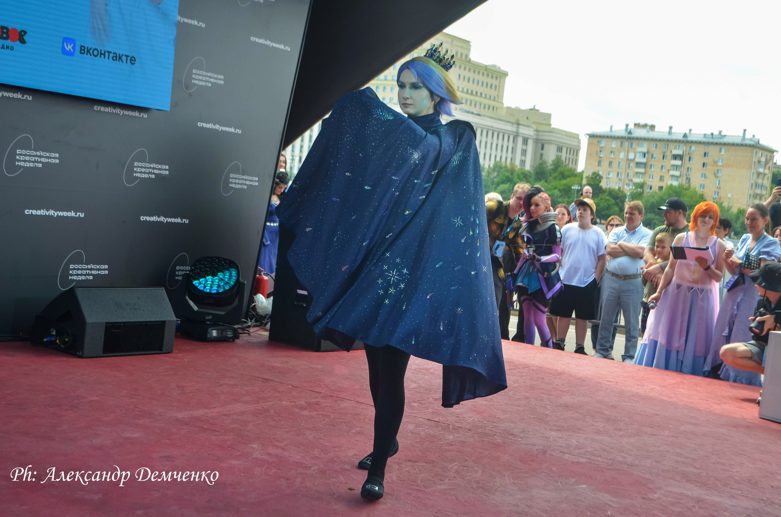 Фотосессия сцены в Москве на разных репортажных мероприятий