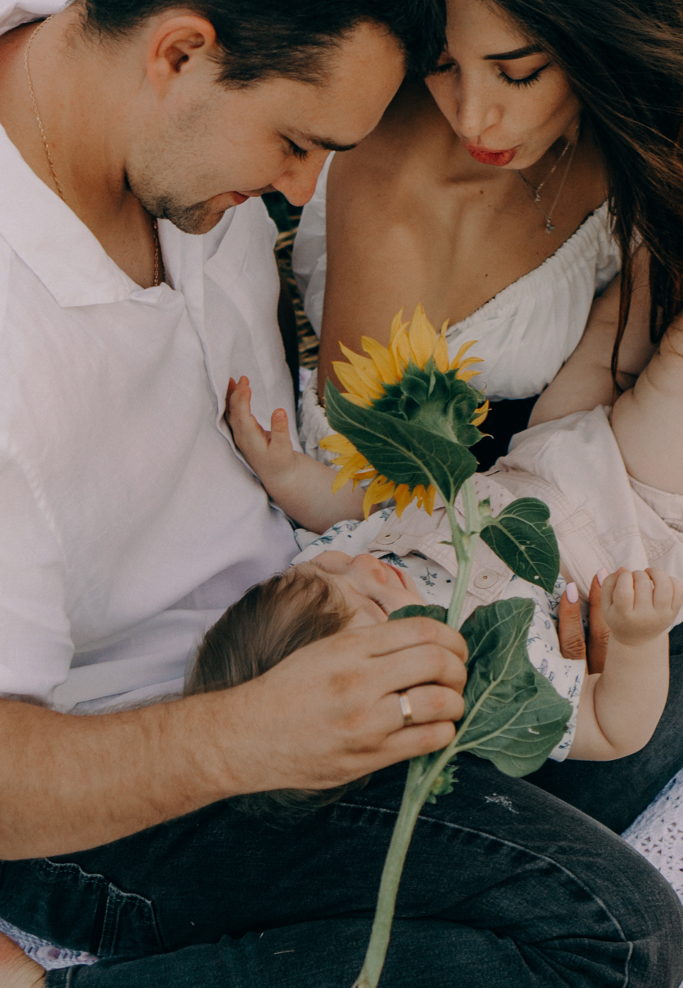 Олег, Мария и маленькая Женечка. Фотограф LIFE STYLE