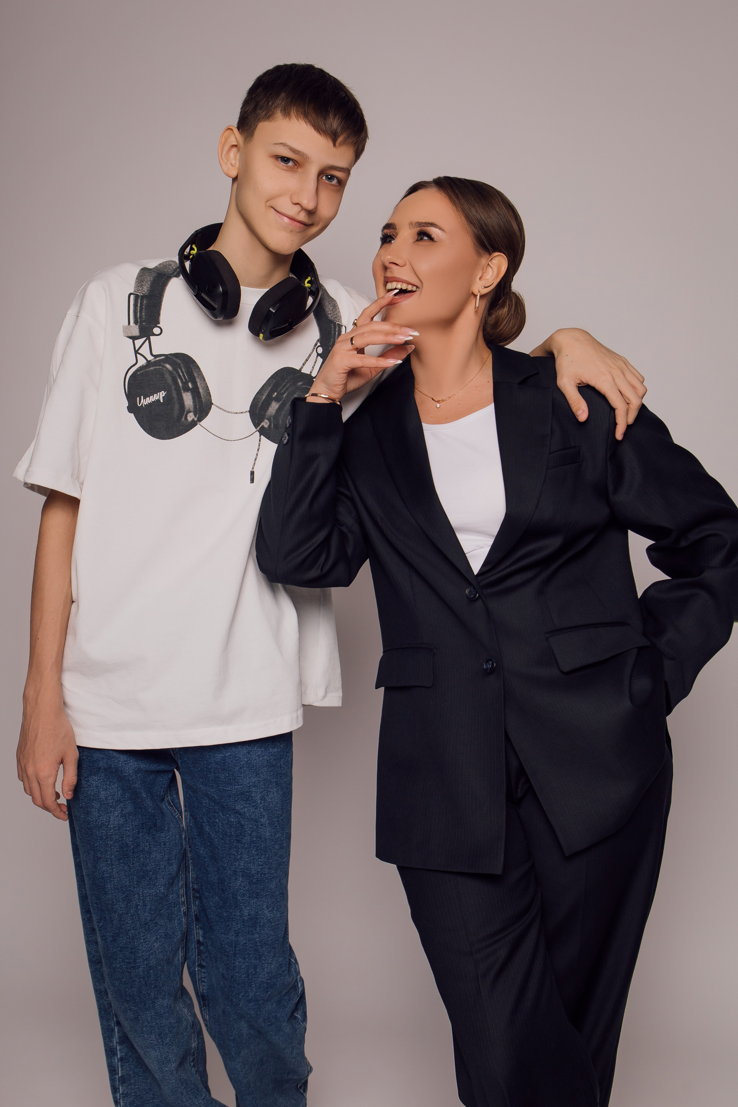 Татьяна с сыном