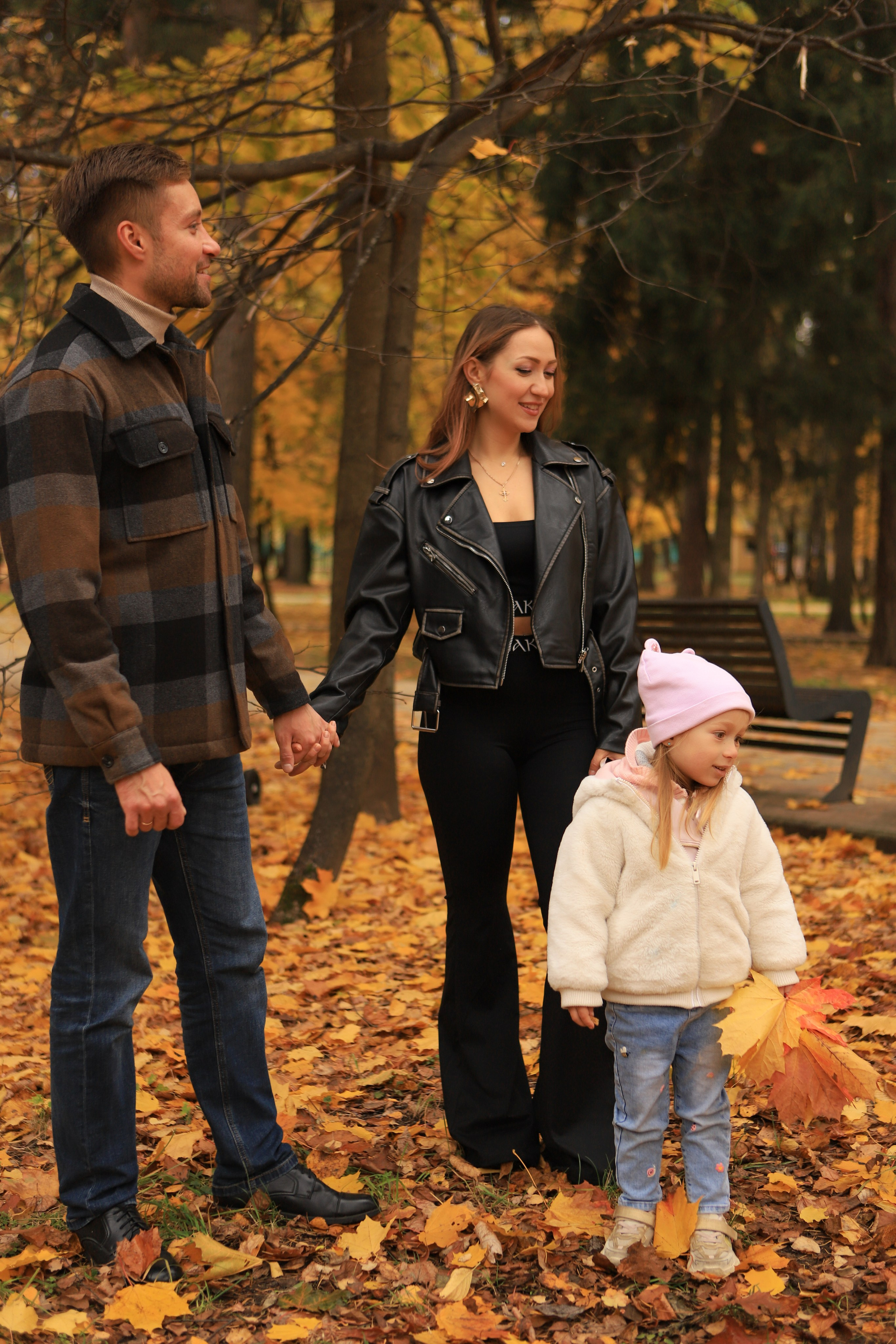 Осенняя прогулка. Фотограф в Москве Елена Дроботя