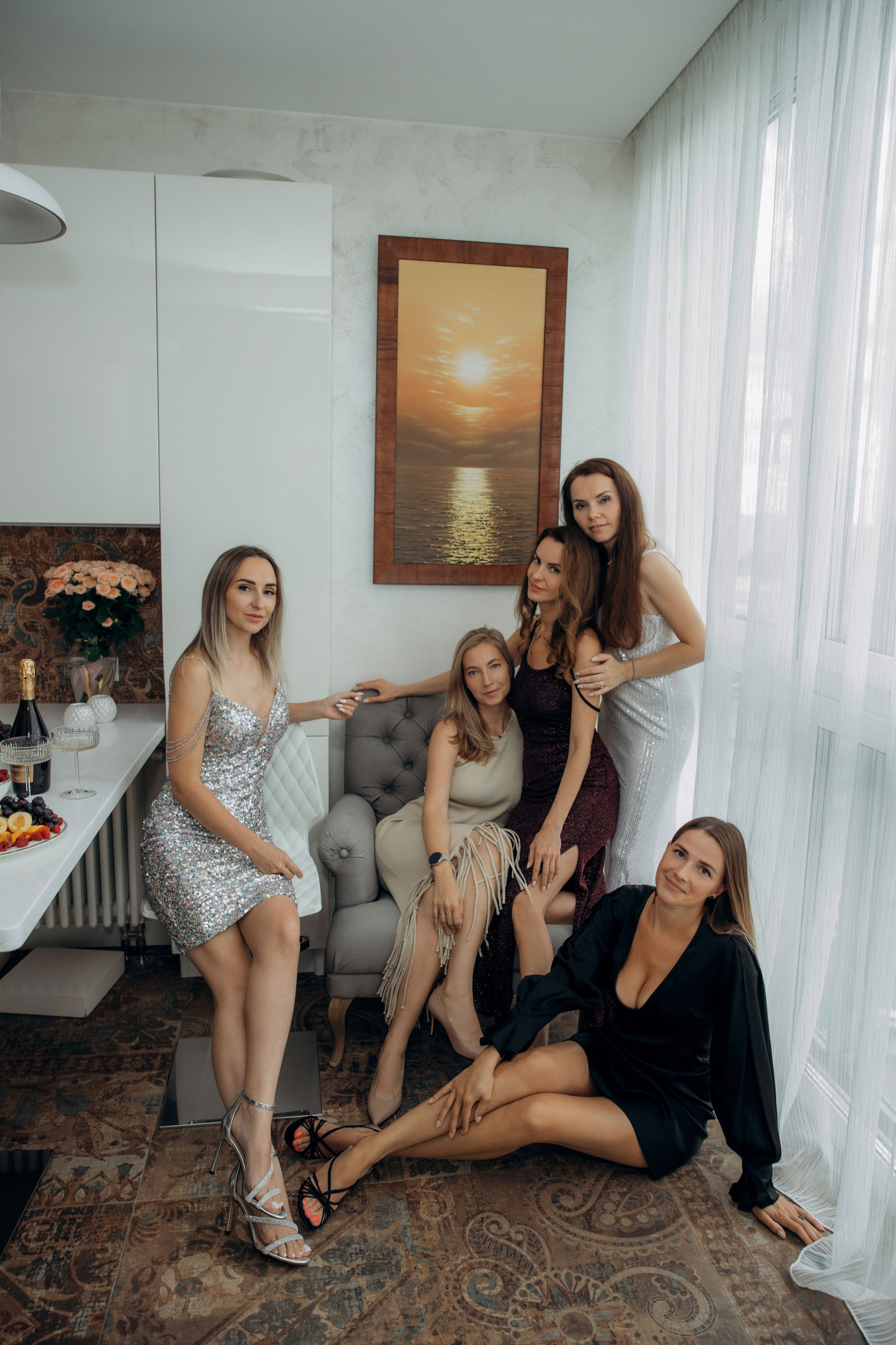 Девичник на день рождения дома. Фотограф Александра Сыщенко