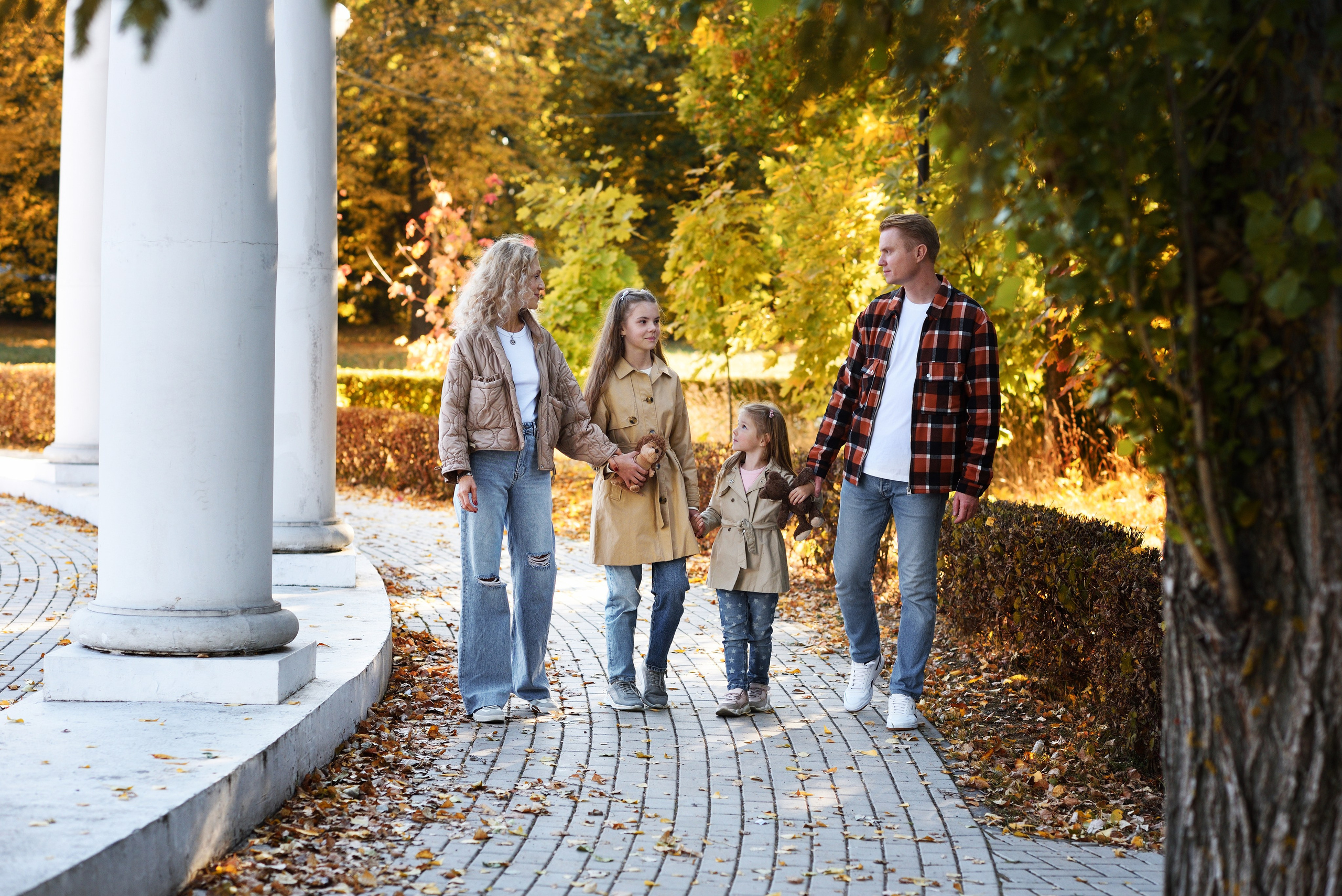 Осенние прогулки. Семейный и школьный Фотограф Чебоксары