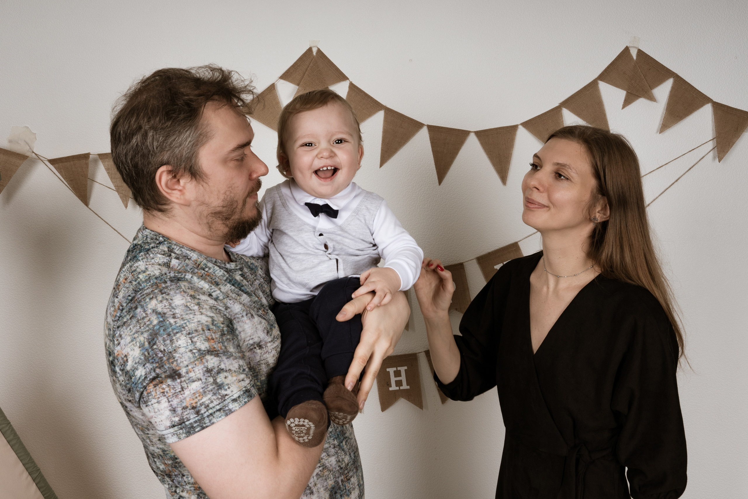 Фотосессия в студии на годик, 2,3 и т.д. Nikolay Serfoord