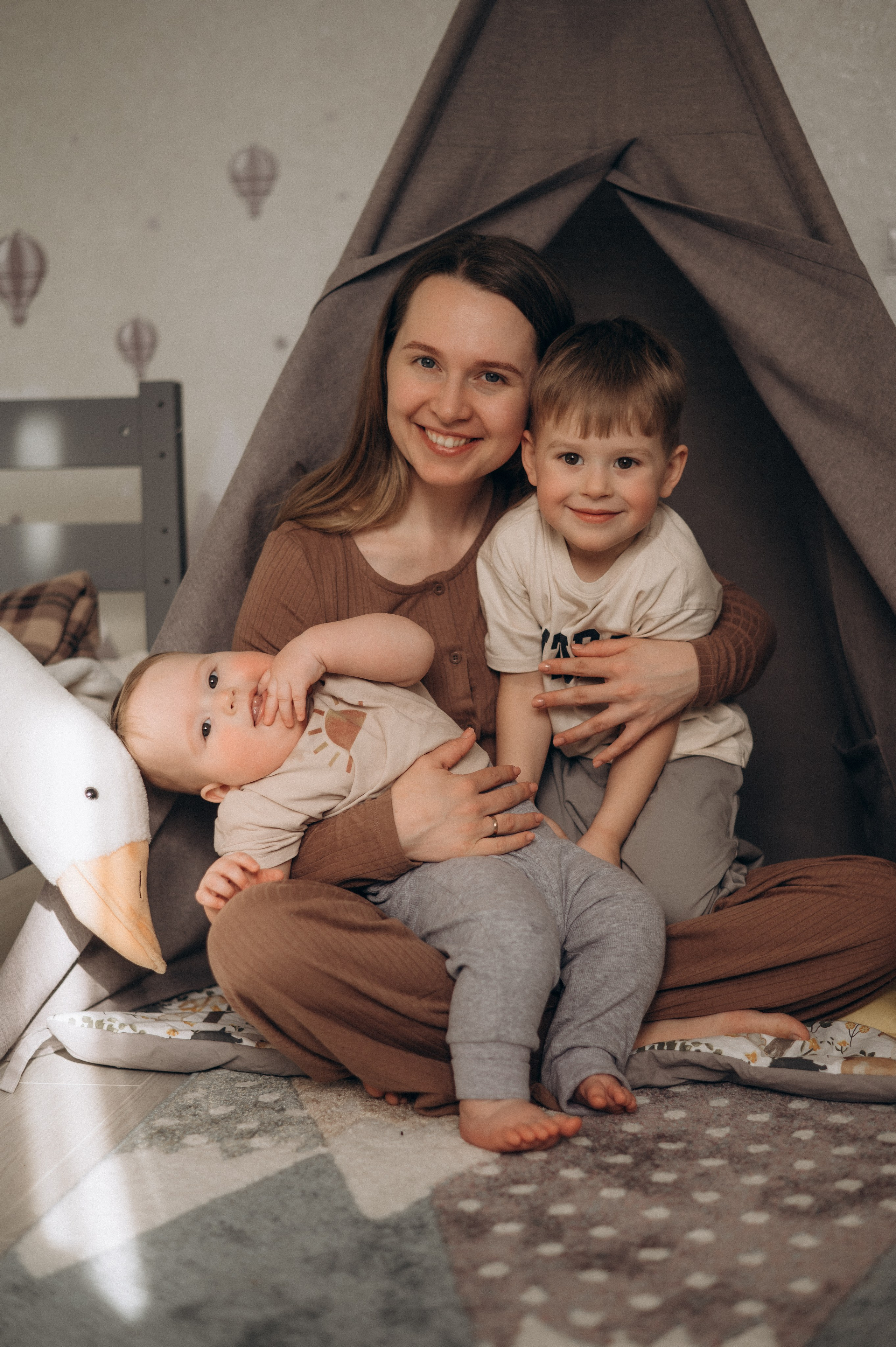 Семья Безбах (домашняя). Фотограф в Иркутске