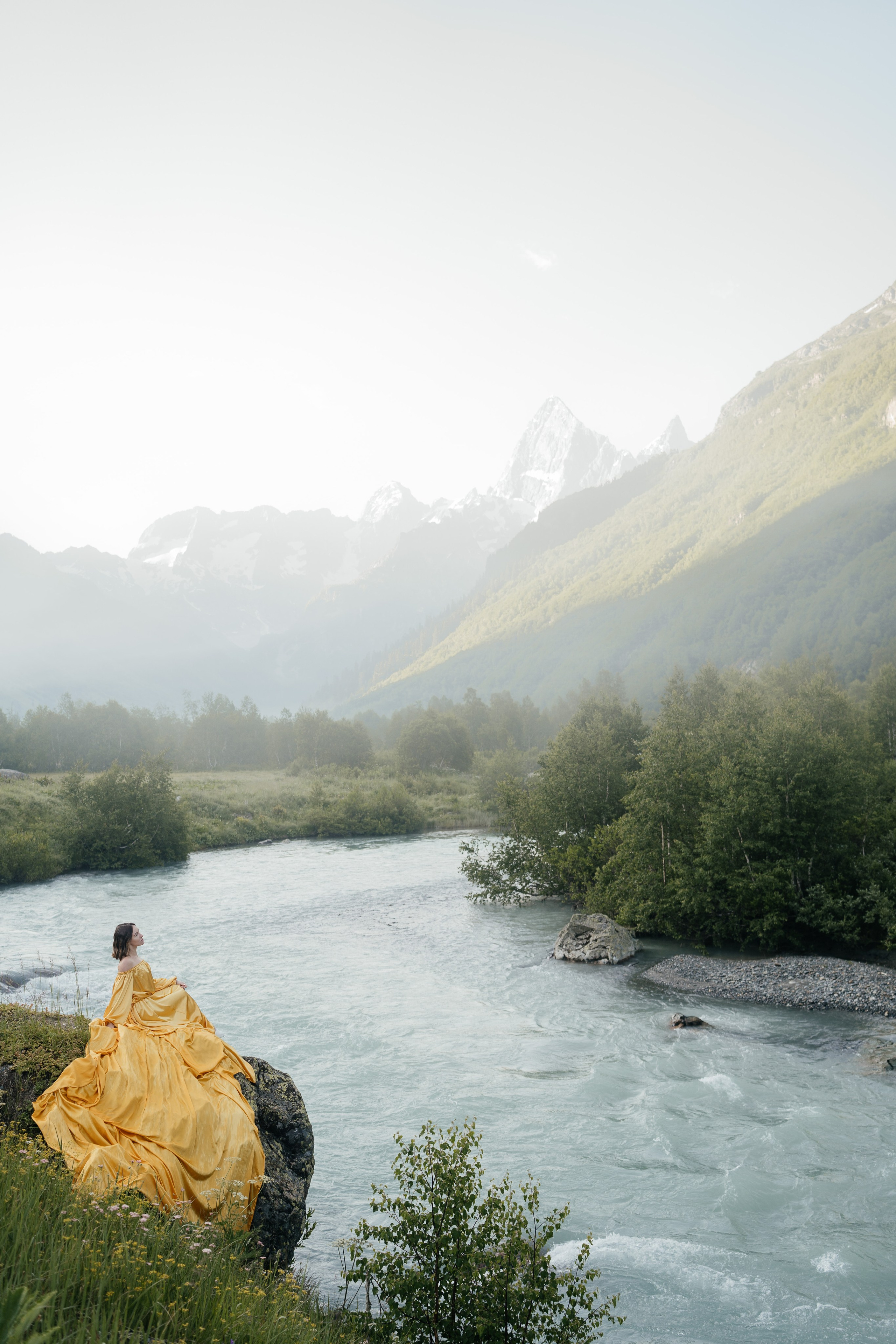 Съёмки в горах. Фотограф Диана Семенова