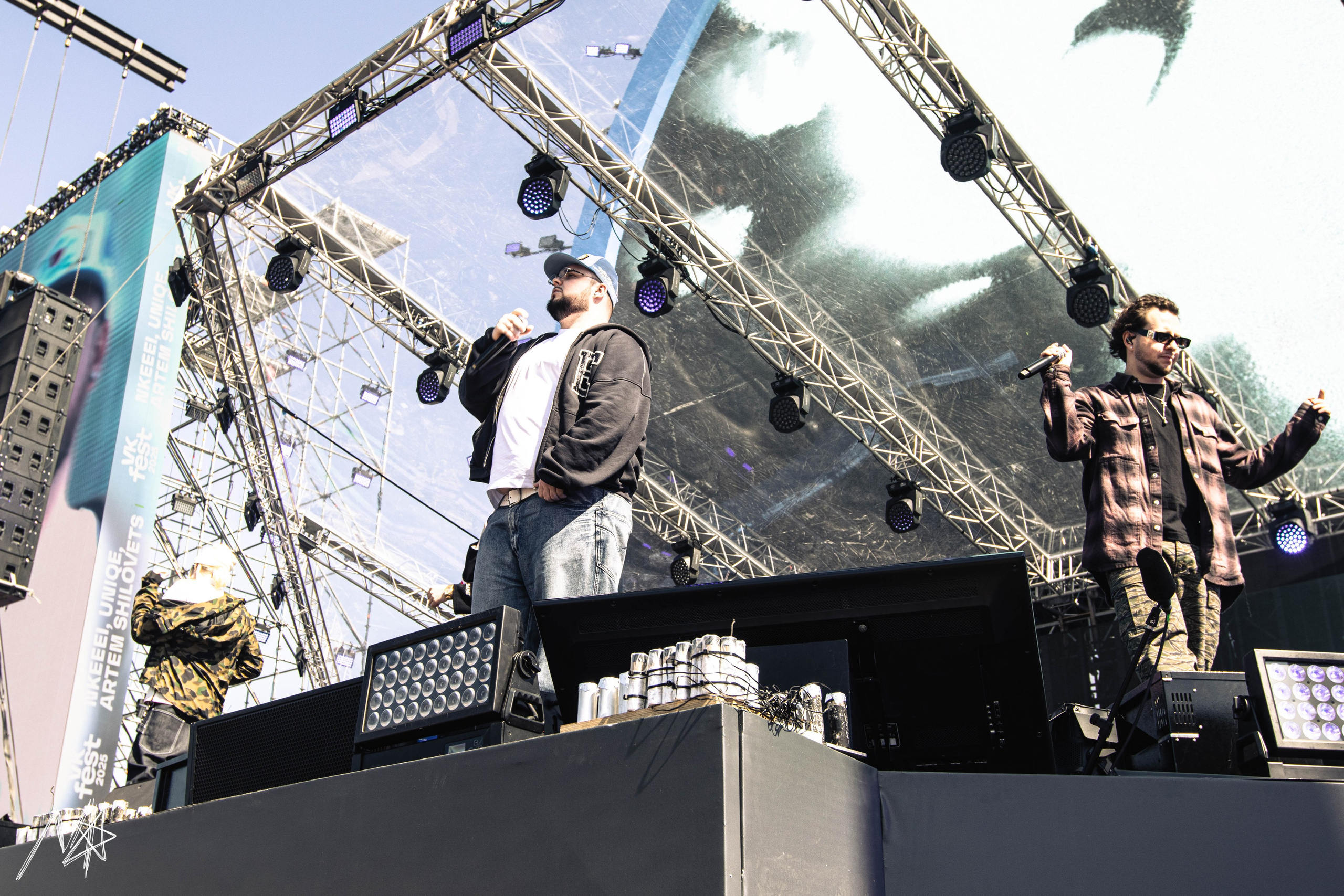 Nkeeei, unique & Artem Shilovets. Концертный фотограф