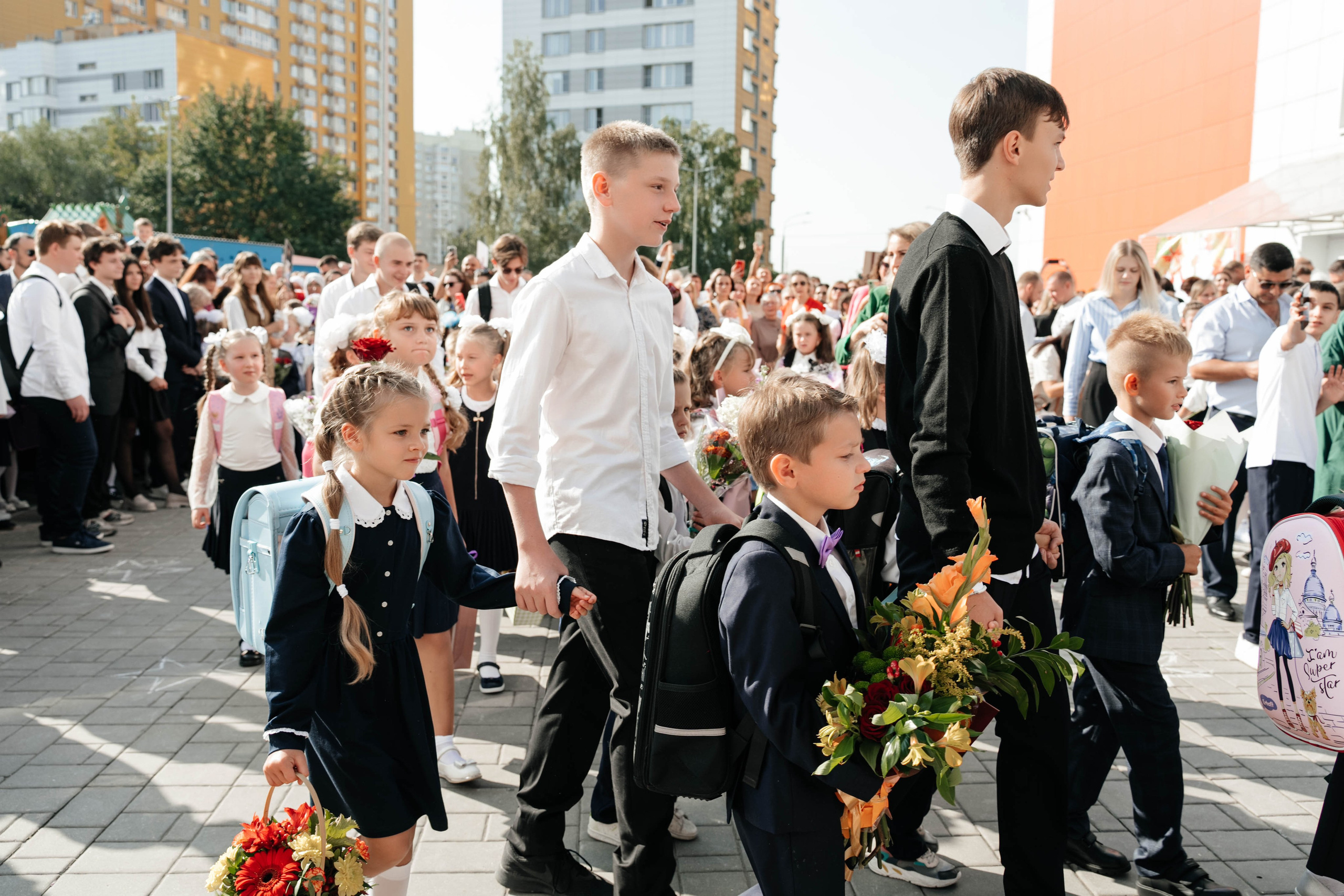 1 сентября, 1-й класс. Свадебный фотограф Москва Александра Аверкова