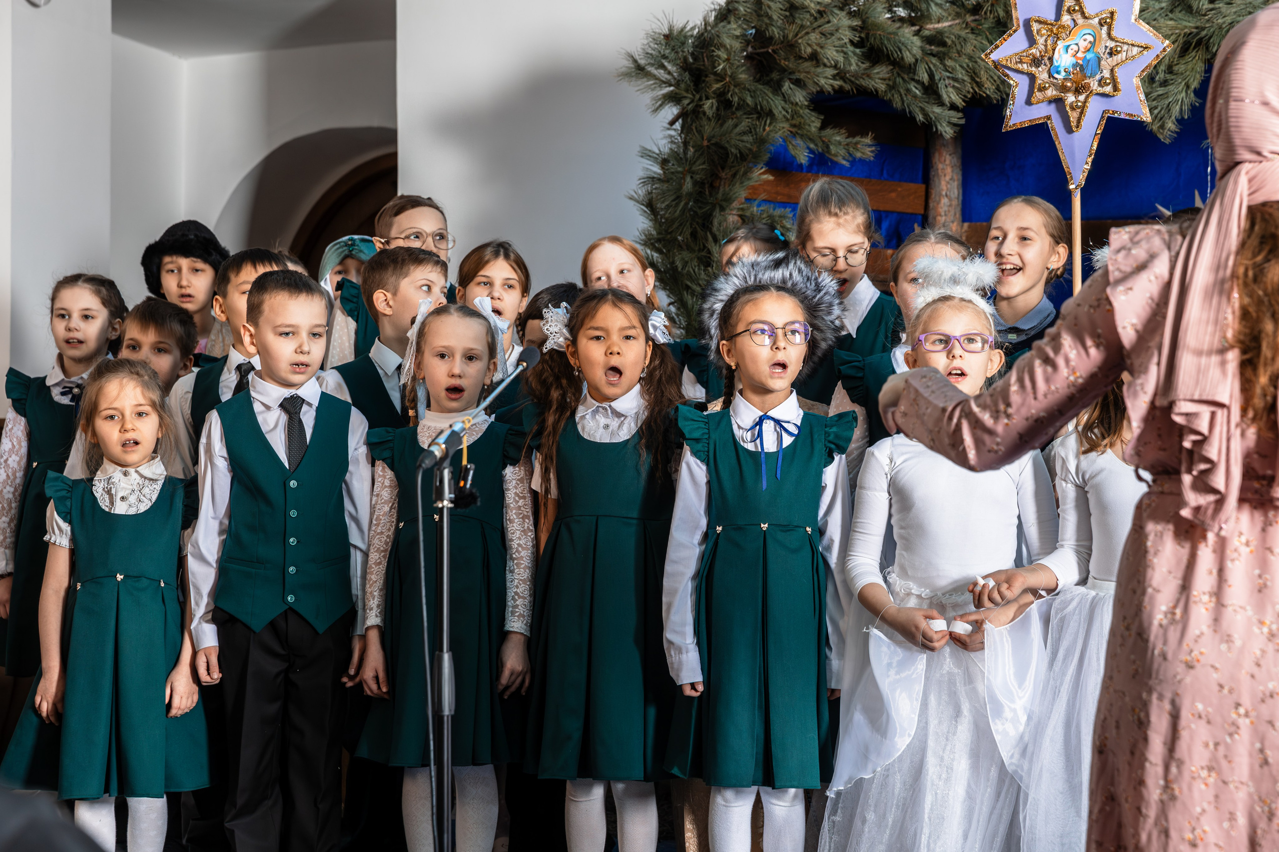 Рождество Воскресная школа 2025. Фотограф Таинств Крещение и Венчания г. Магадан Власова Ульяна