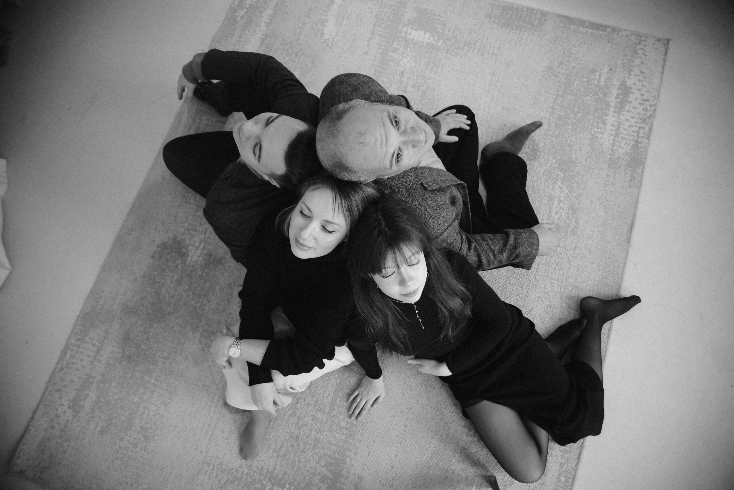 Молодые родители и взрослые дети. Фотограф Лола Волна, город Москва