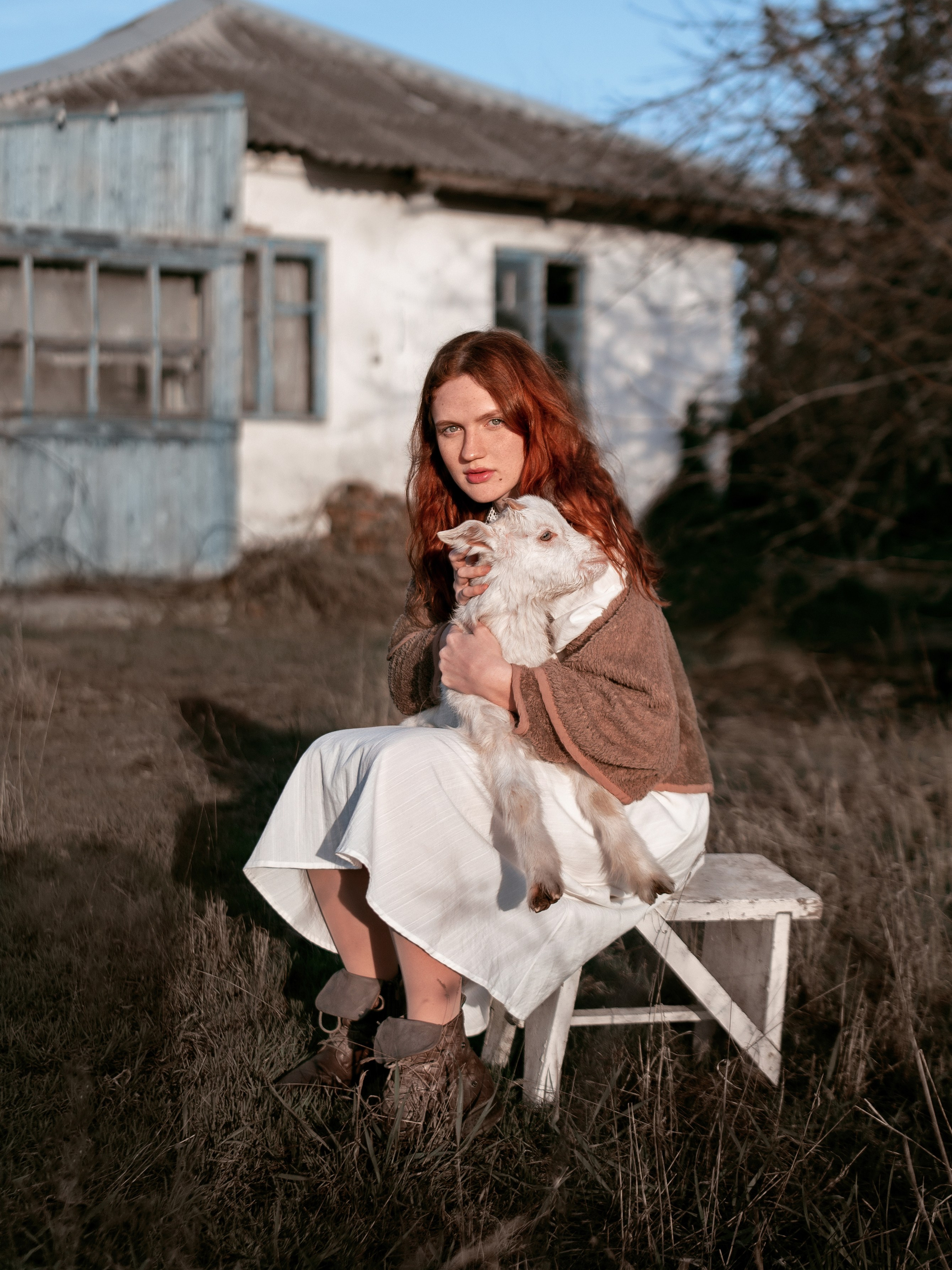 Фотосессия в деревенском стиле в Севастополе