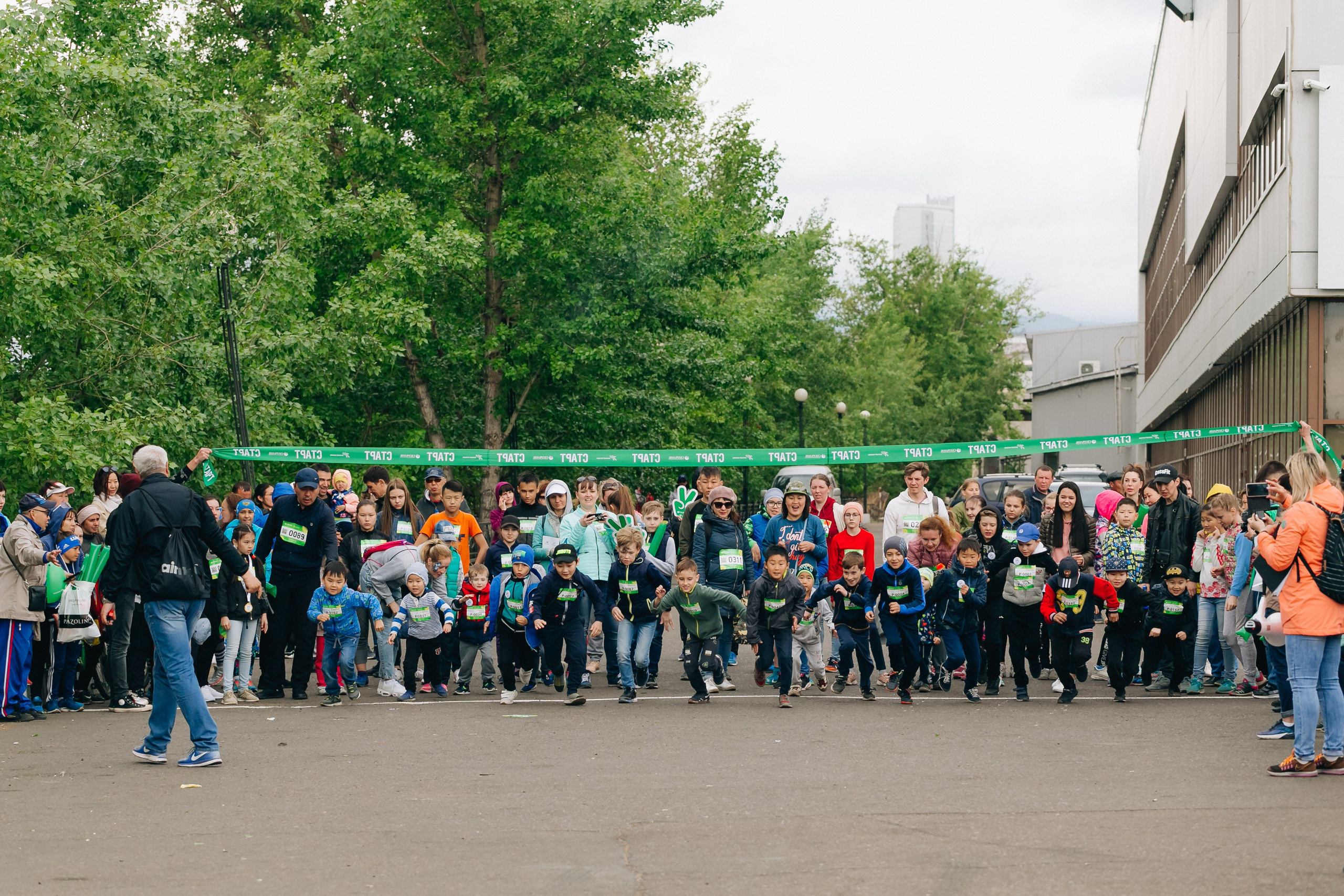 Зеленый марафон Сбербанка. Свадебный и семейный фотограф в Улан-Удэ