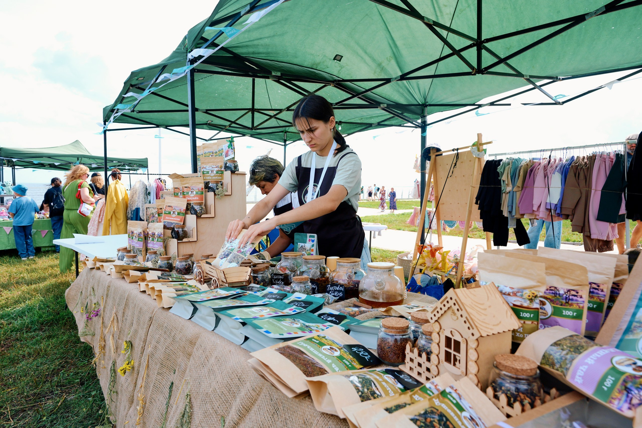 Пляжный маркет 2024, г. Лаишево. Фотограф Казань