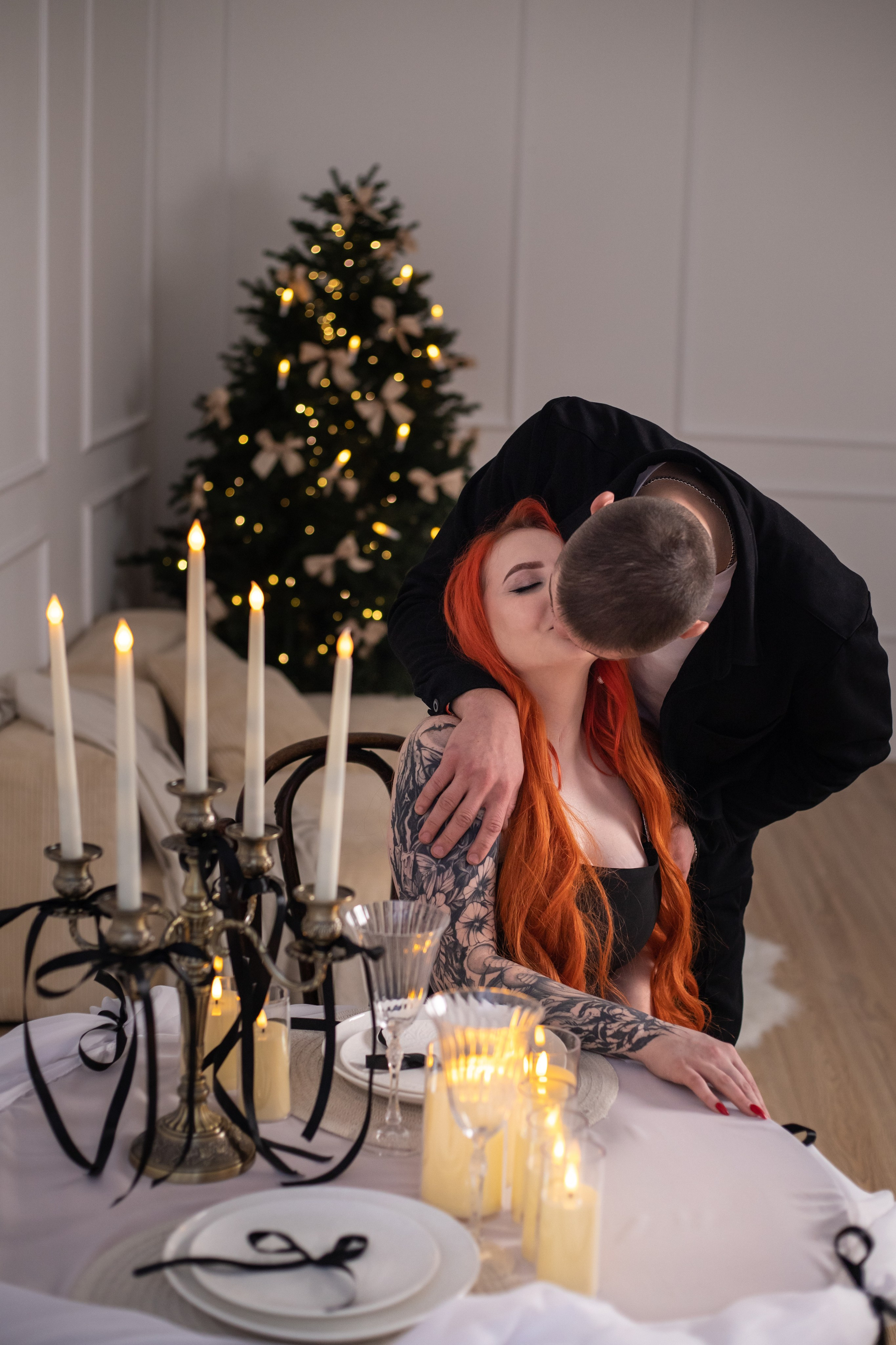 Наташа и Сергей. Парная новогодняя фотосессия. Фотограф Киржач/Москва_Екатерина Мартынова