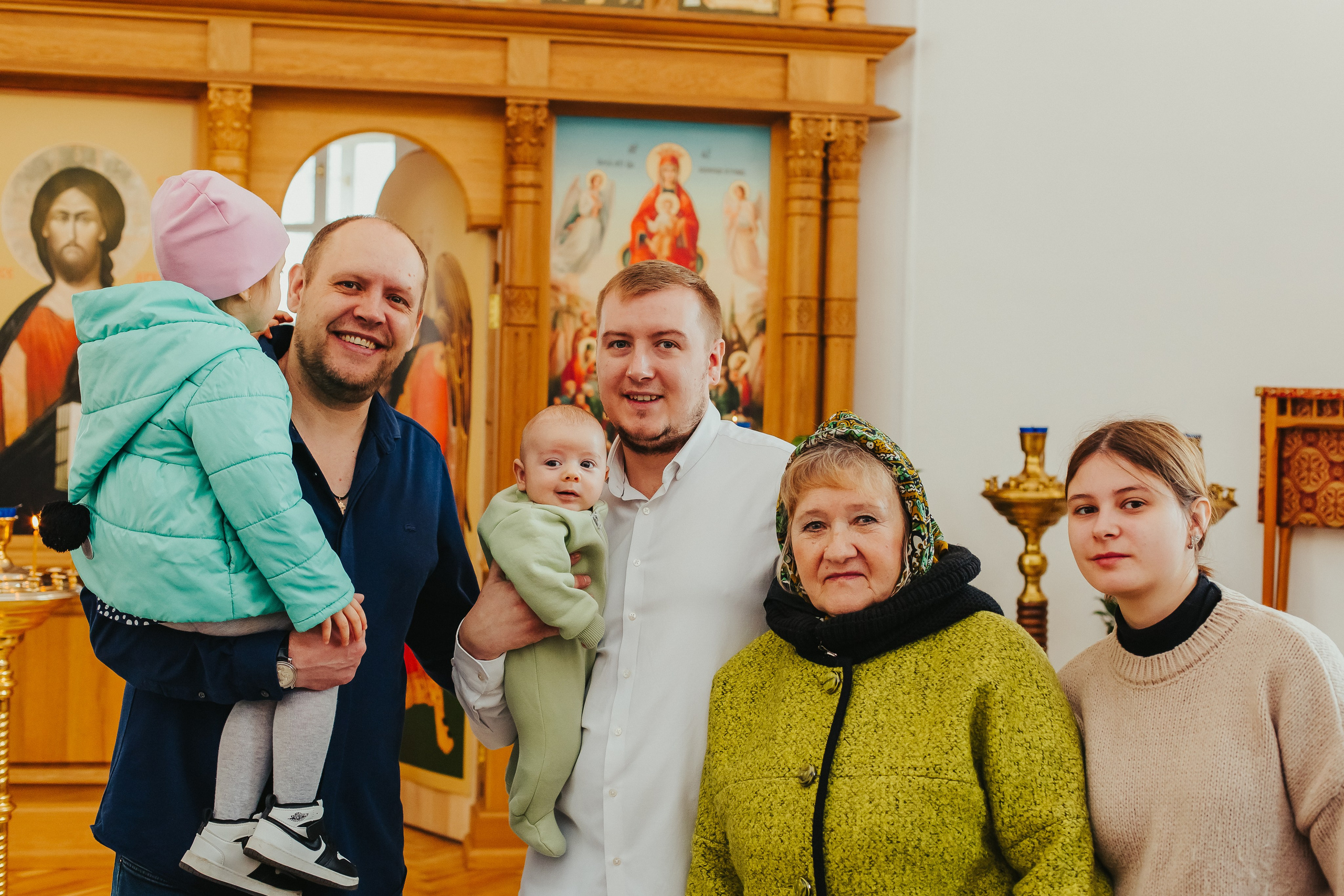 Фотосъемка крещения ребенка. Фотограф новорожденных и детский в Сергиевом Посаде Кругликова Юлия