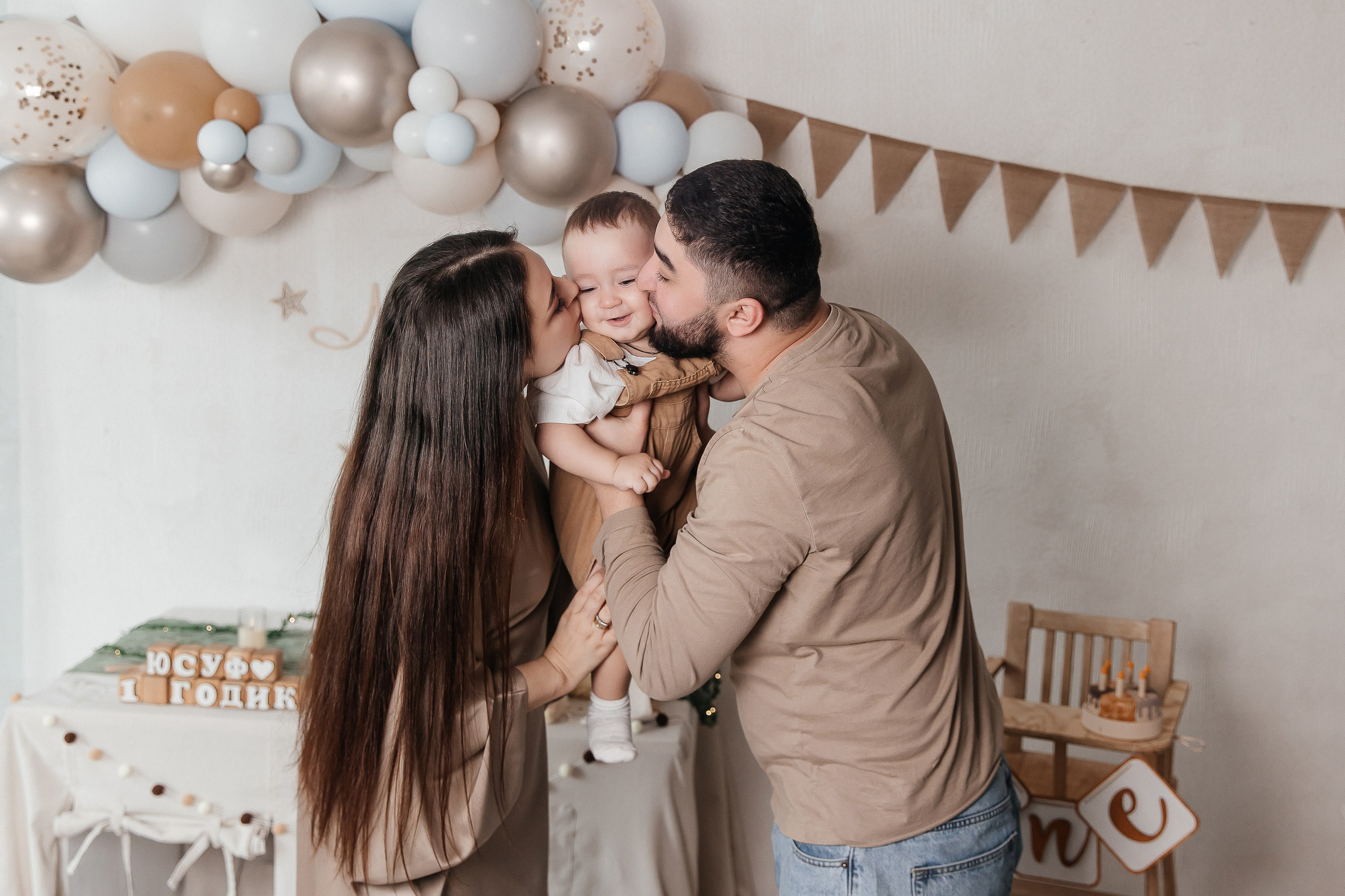 Фотосессия 2 в 1: новый год и день рождения 🎂 🎄