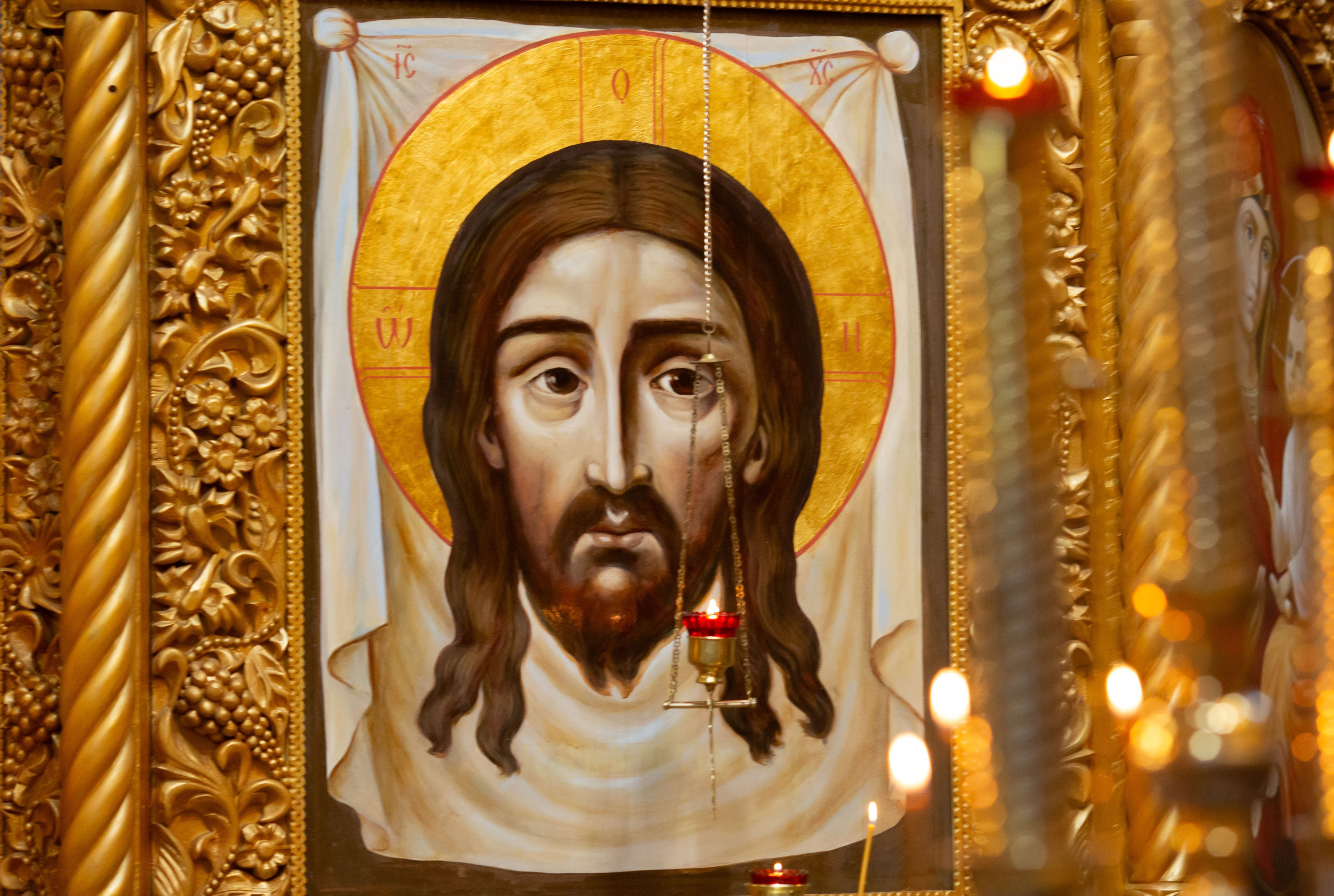 Крещение Амелии. Храм Рождества Христова в с. Михалево. Семейный и детский фотограф Анна Петракова