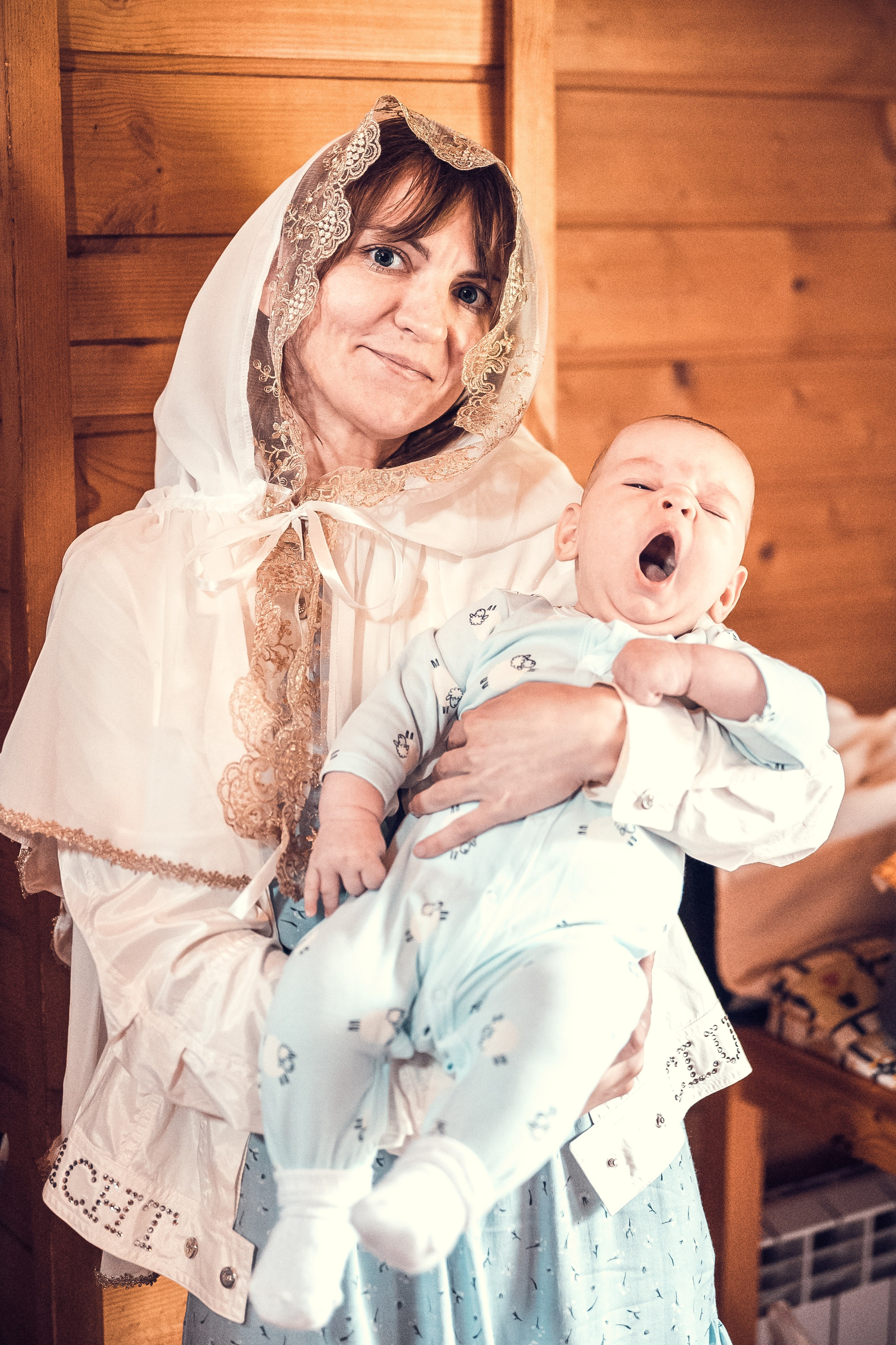 Крещение Павла. Семейный и детский фотограф Москва