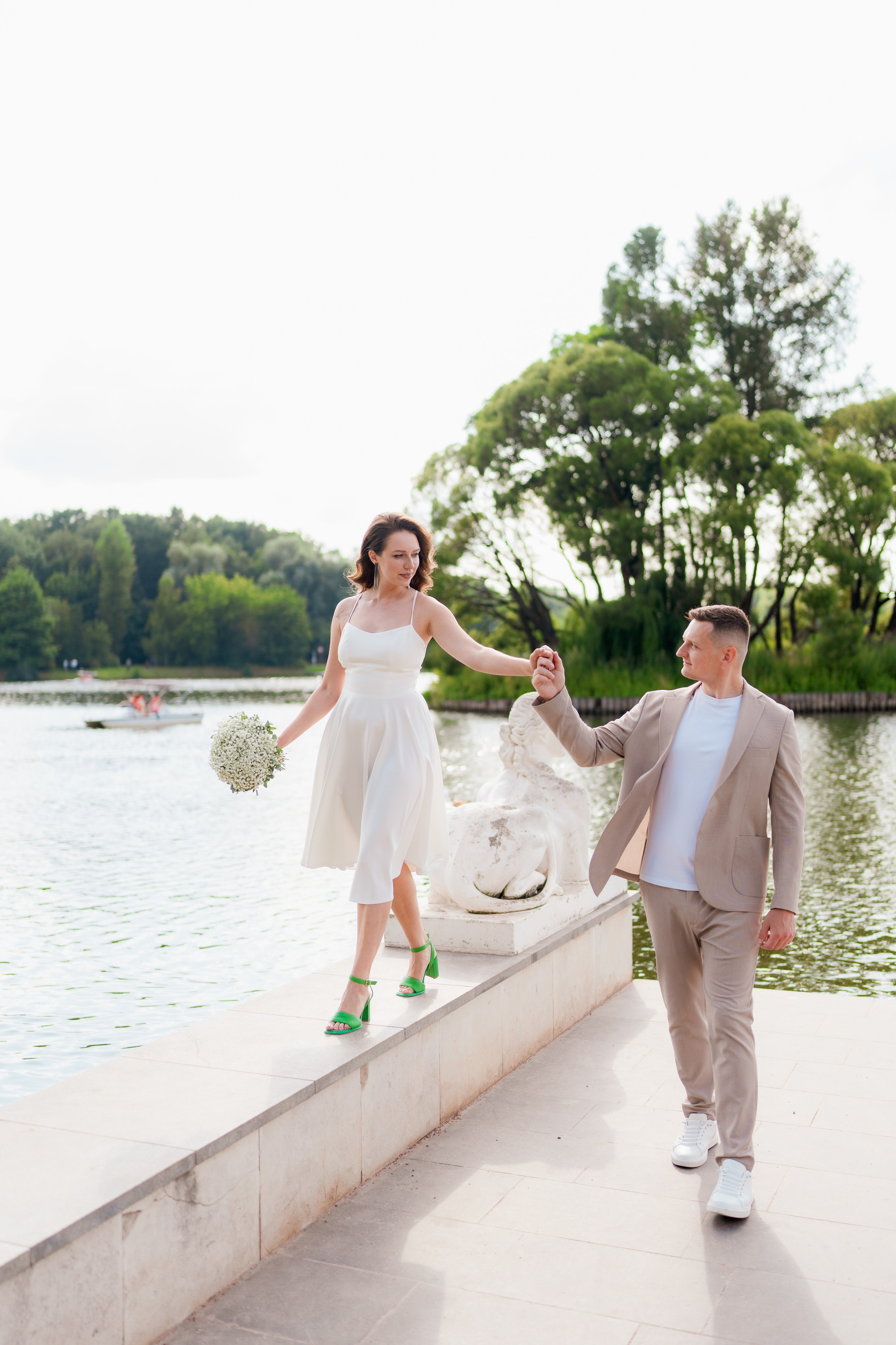 Марина и Дима. Царицыно. Свадебный фотограф Москва