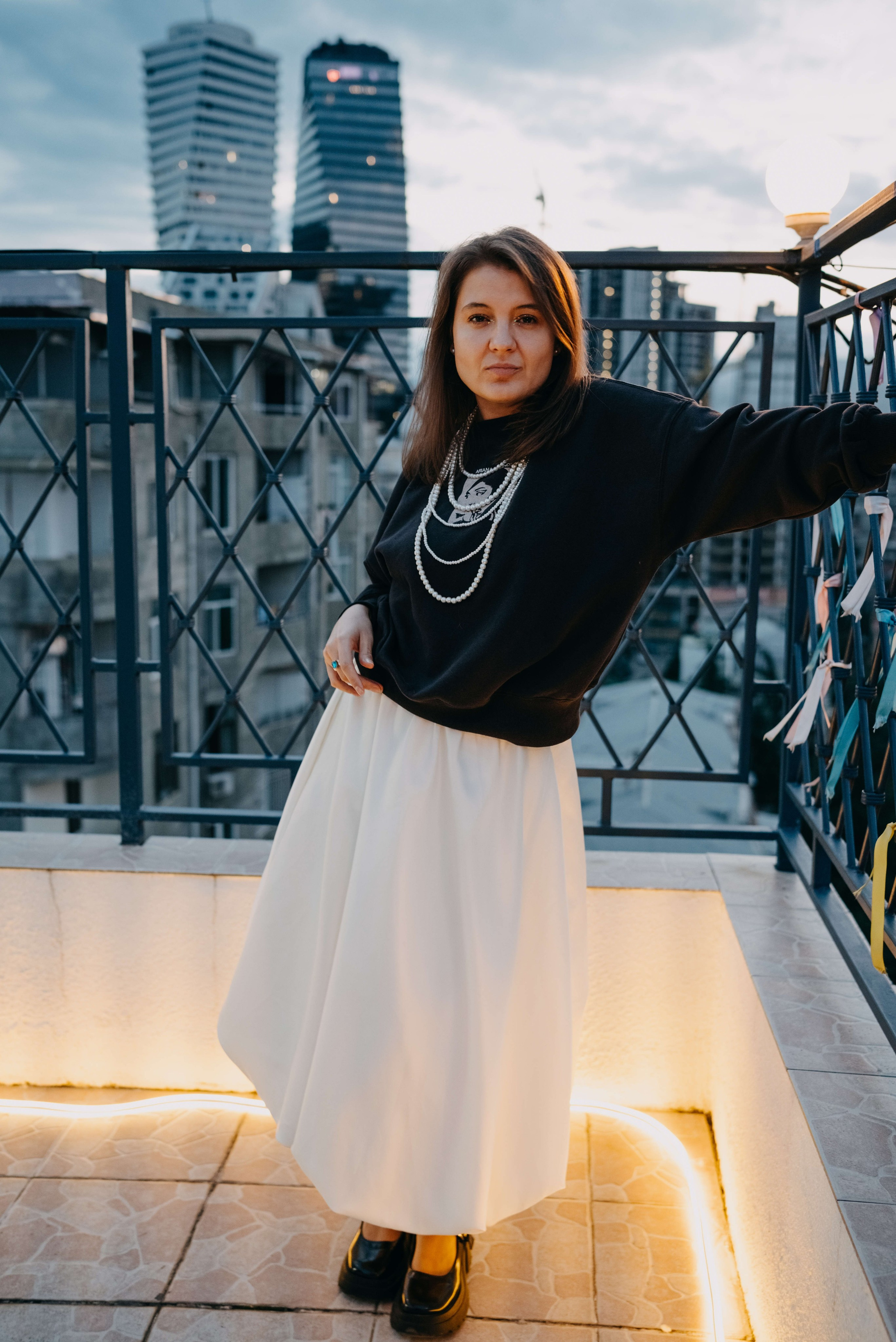 Вечеринка на крыше. Портретный и свадебный фотограф в Тбилиси • xeniqo