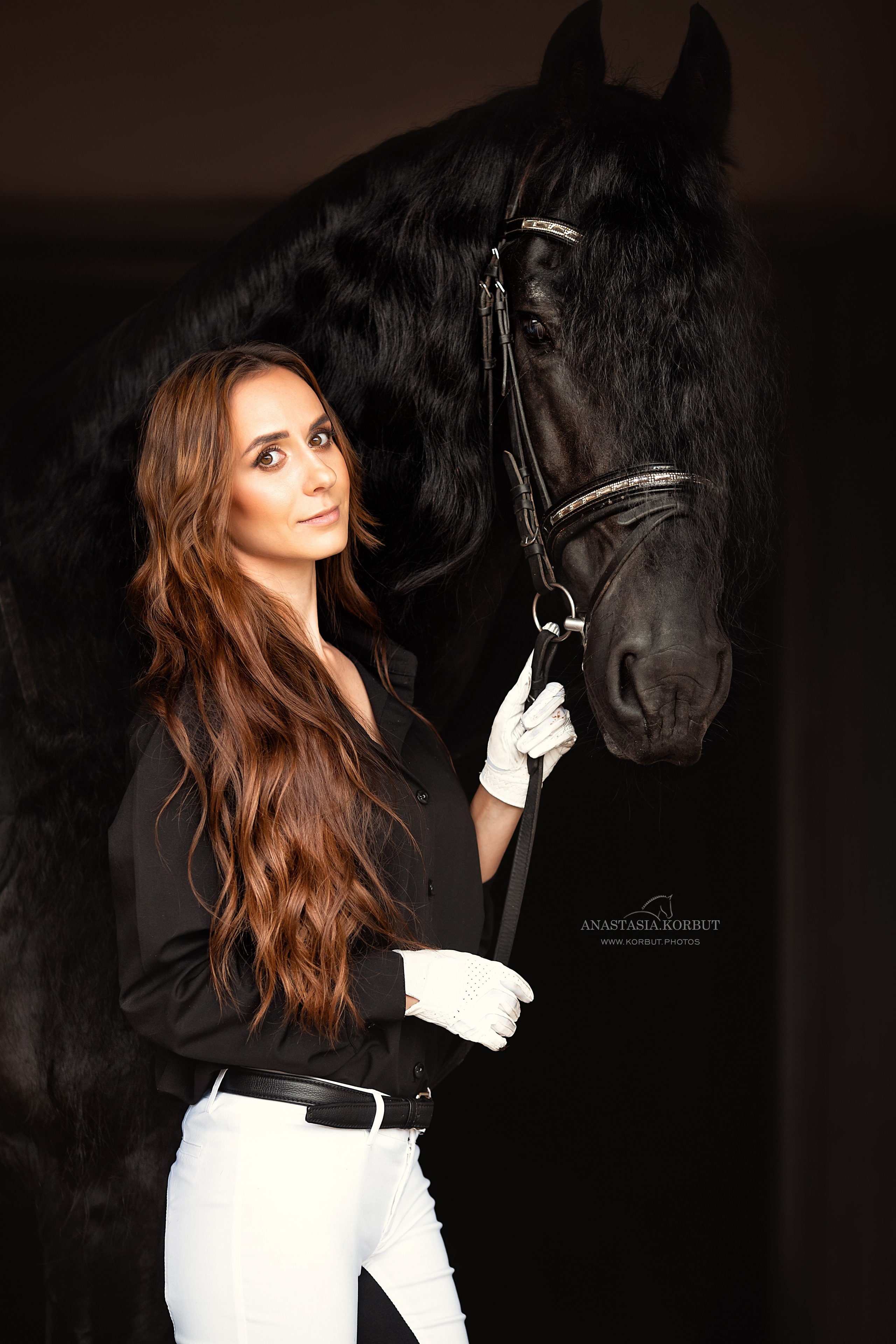 Портрет в конном стиле / Sport-look. Арт фотограф в Минске Анастасия Корбут
