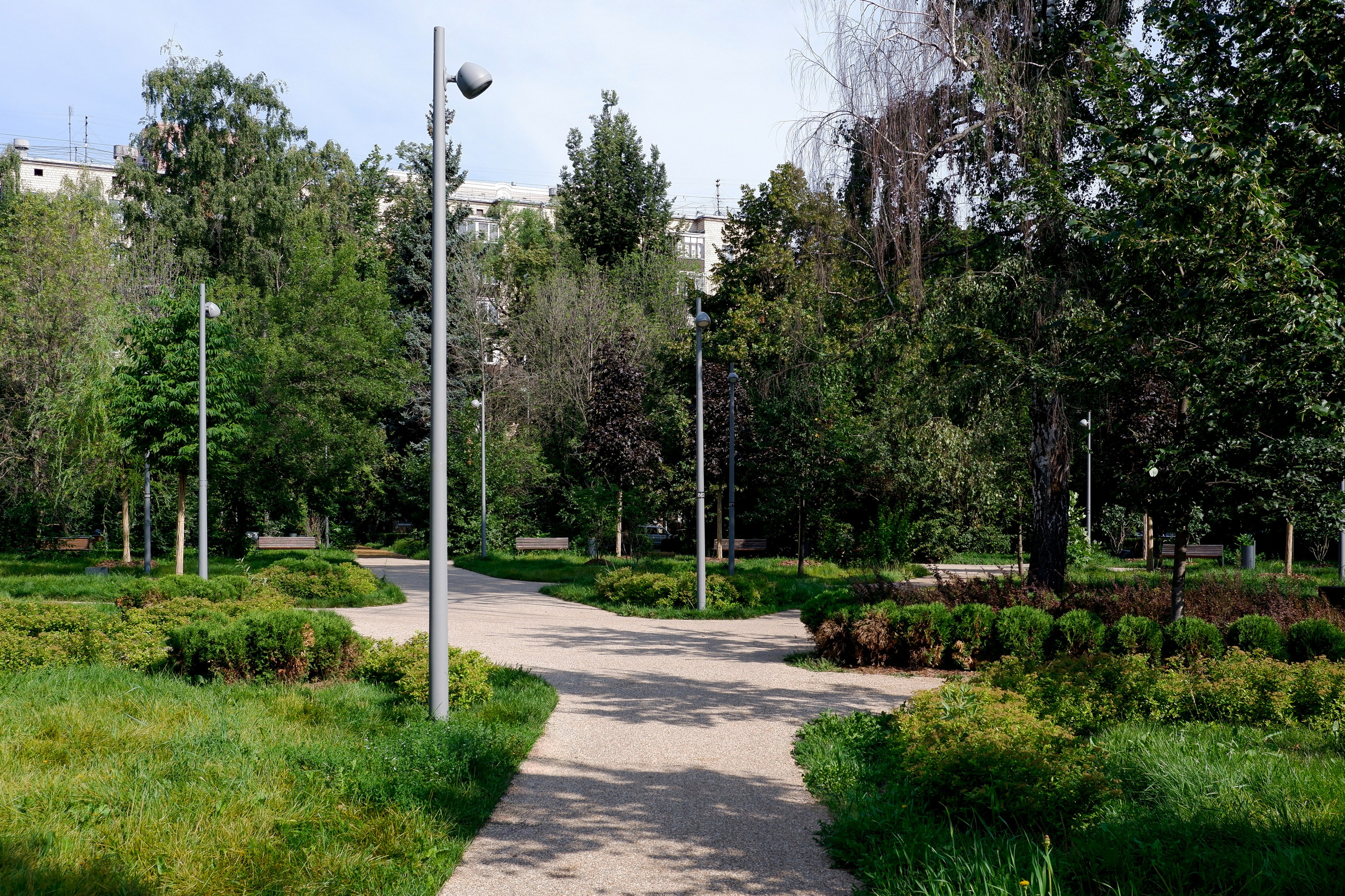 Благоустройство Ленинского проспекта. Михаил Мулач | Архитектурный фотограф
